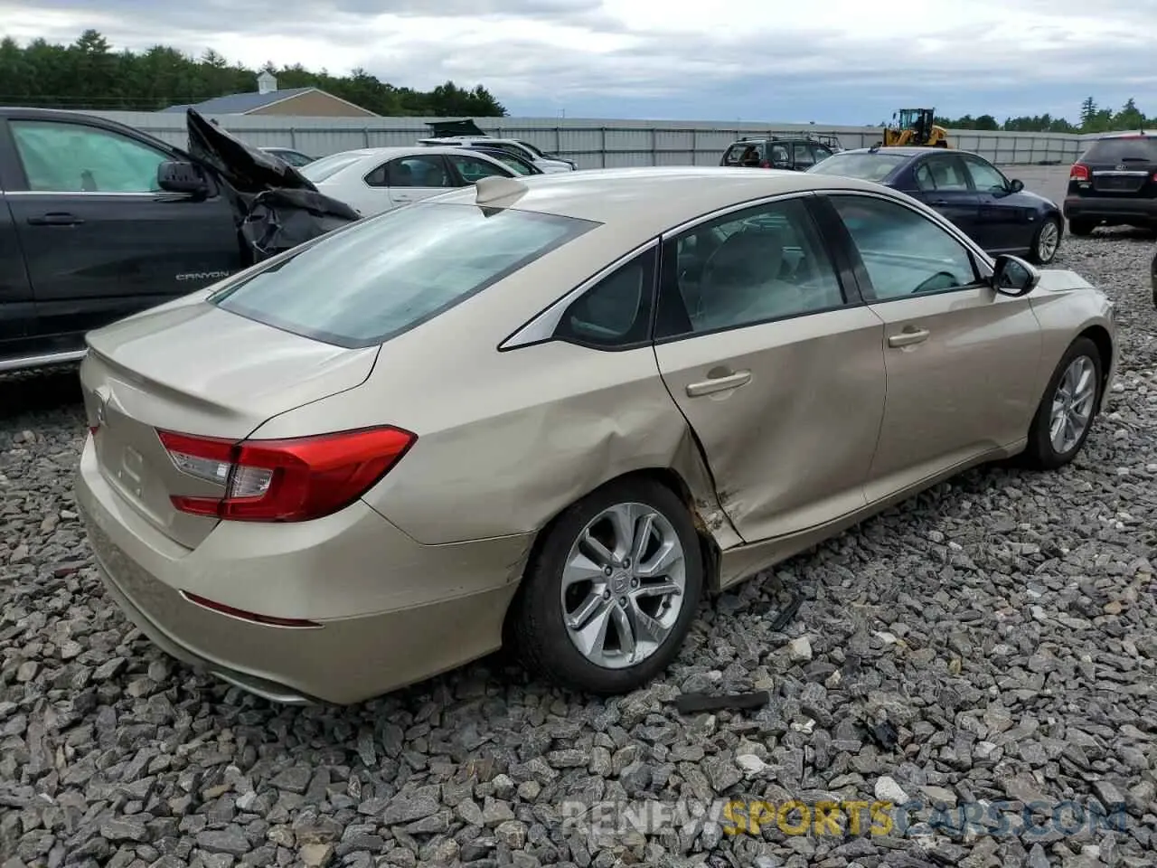 3 fotografías del automóvil dañado 1HGCV1F12KA023329 HONDA ACCORD 2019