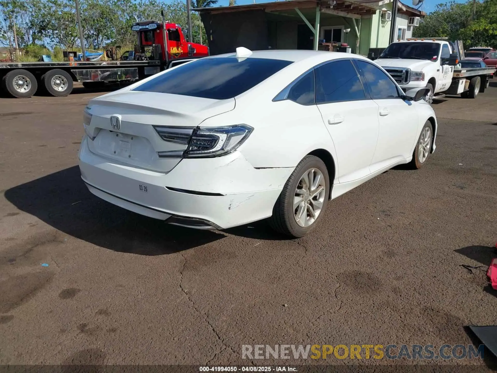 4 fotografías del automóvil dañado 1HGCV1F12KA030524 HONDA ACCORD 2019