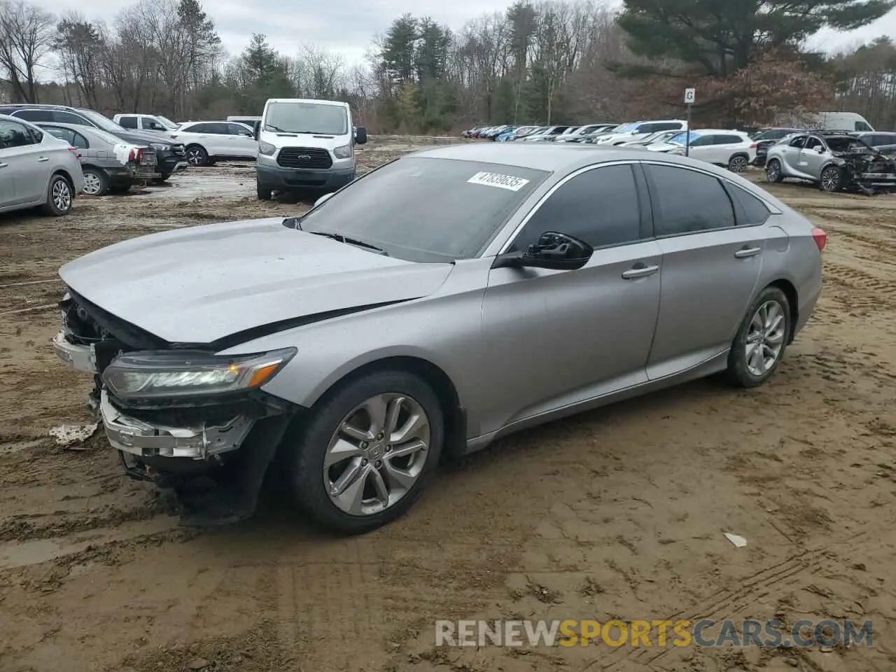 1 fotografías del automóvil dañado 1HGCV1F12KA100054 HONDA ACCORD 2019