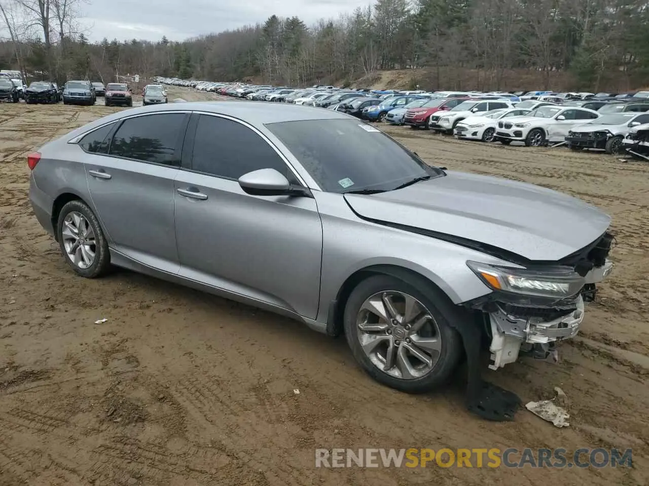4 fotografías del automóvil dañado 1HGCV1F12KA100054 HONDA ACCORD 2019