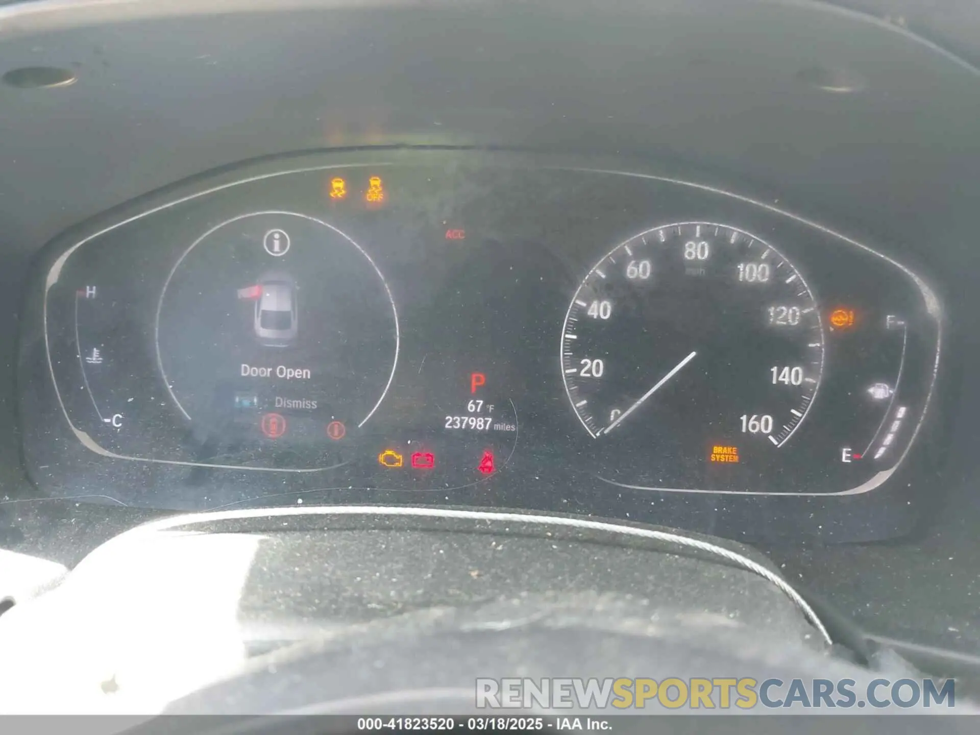 7 fotografías del automóvil dañado 1HGCV1F12KA117517 HONDA ACCORD 2019