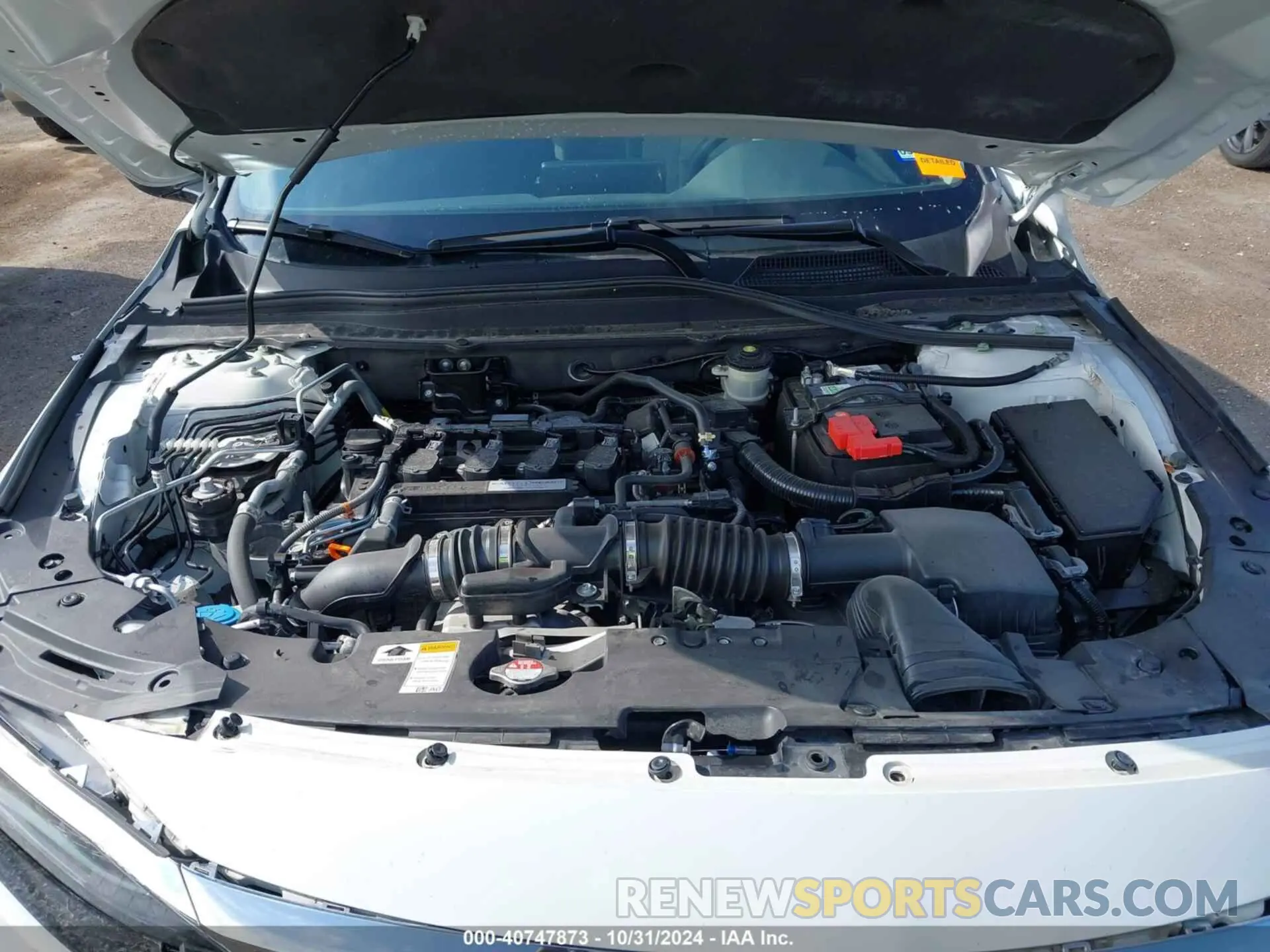 10 fotografías del automóvil dañado 1HGCV1F12KA127979 HONDA ACCORD 2019