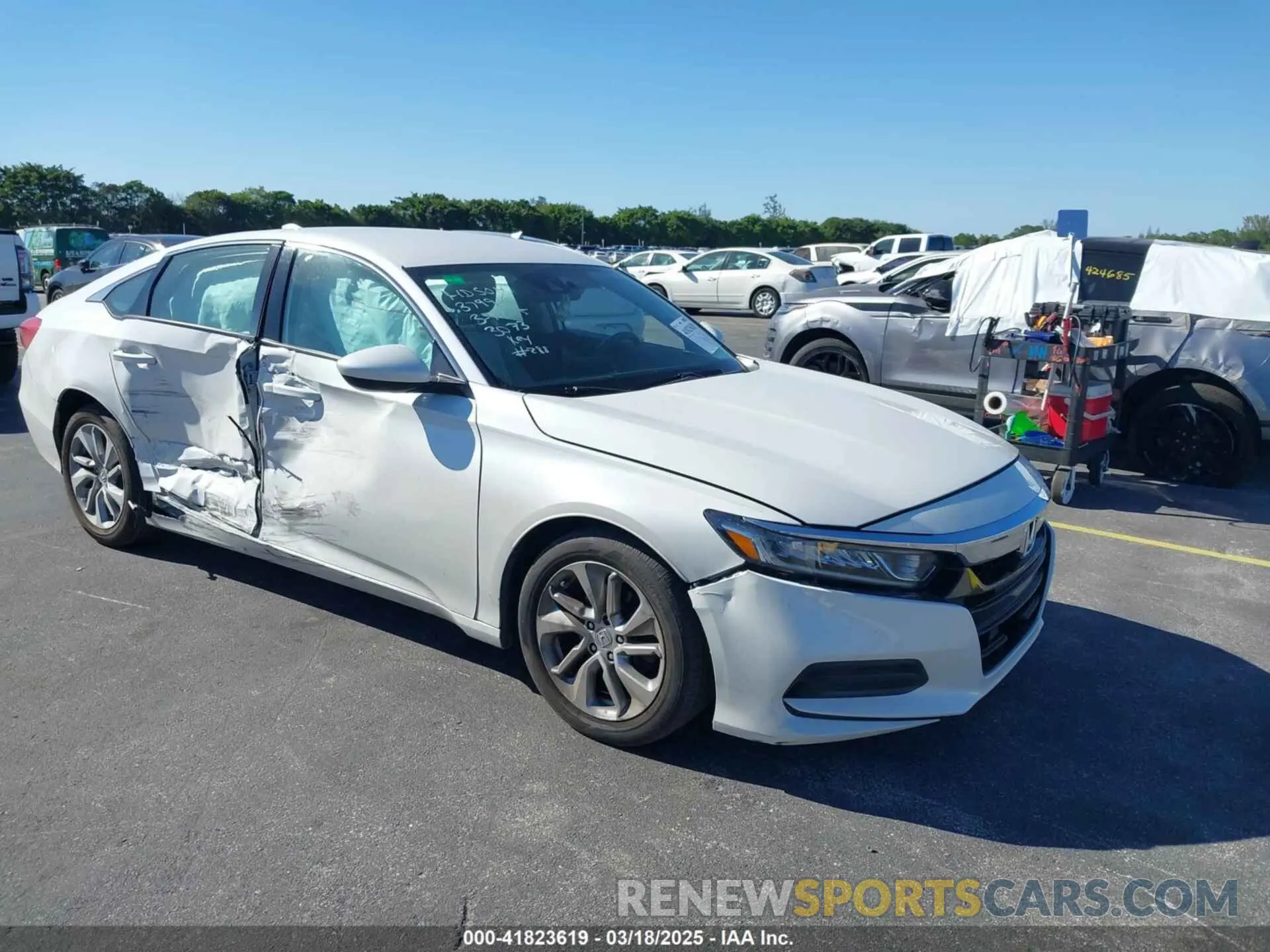 1 fotografías del automóvil dañado 1HGCV1F13KA003073 HONDA ACCORD 2019