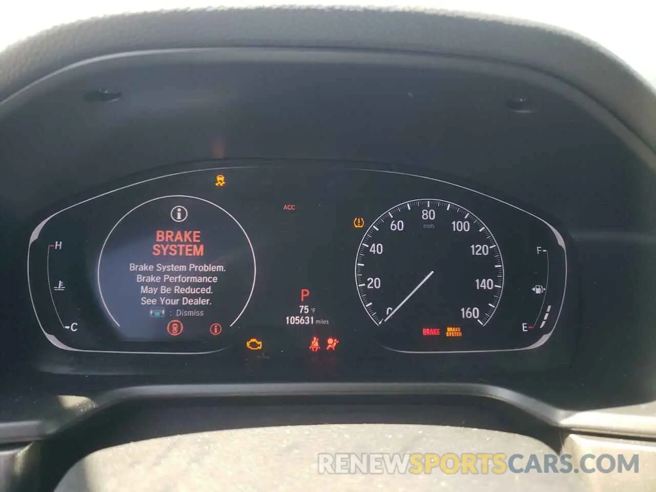 9 fotografías del automóvil dañado 1HGCV1F13KA022433 HONDA ACCORD 2019