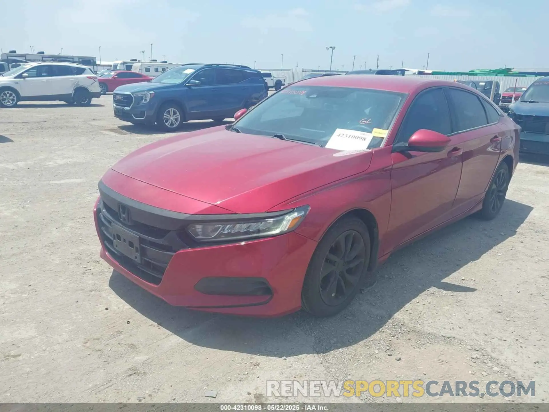 2 fotografías del automóvil dañado 1HGCV1F13KA071714 HONDA ACCORD 2019