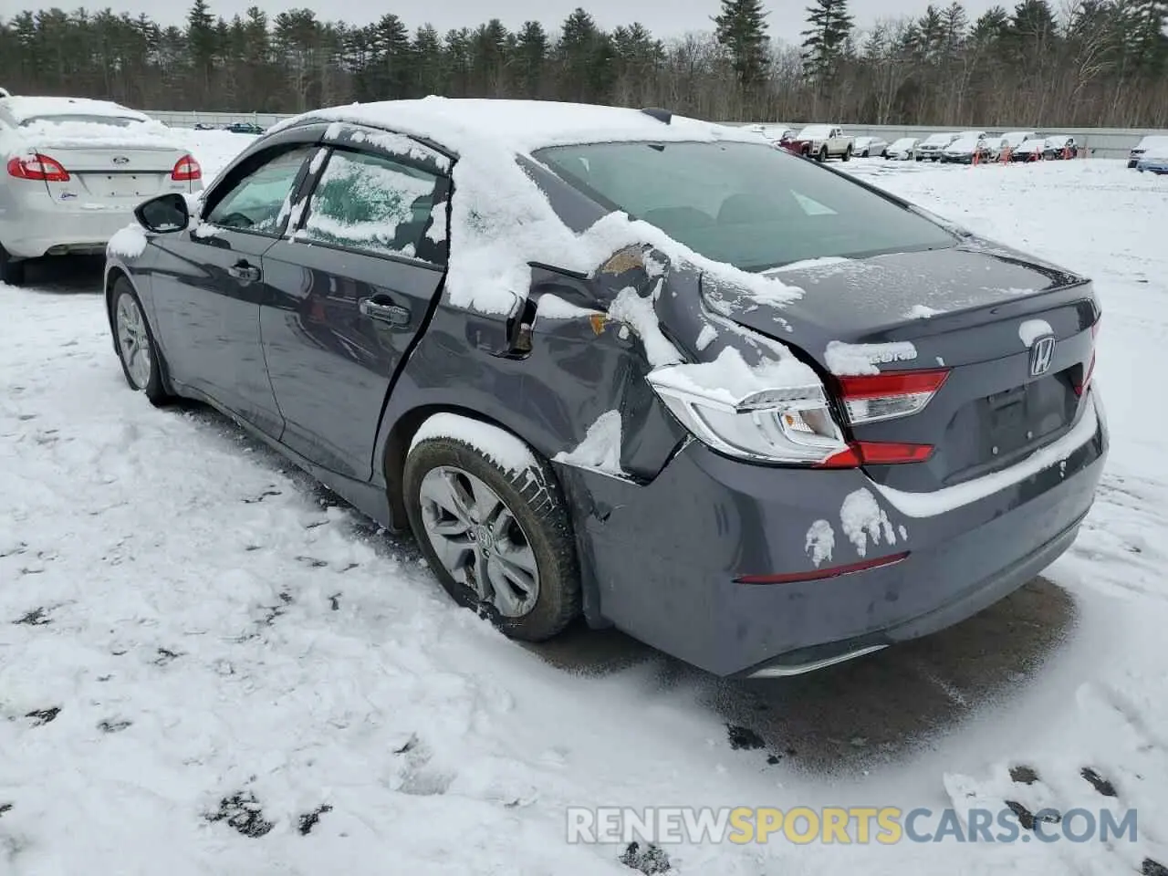 2 fotografías del automóvil dañado 1HGCV1F13KA107112 HONDA ACCORD 2019