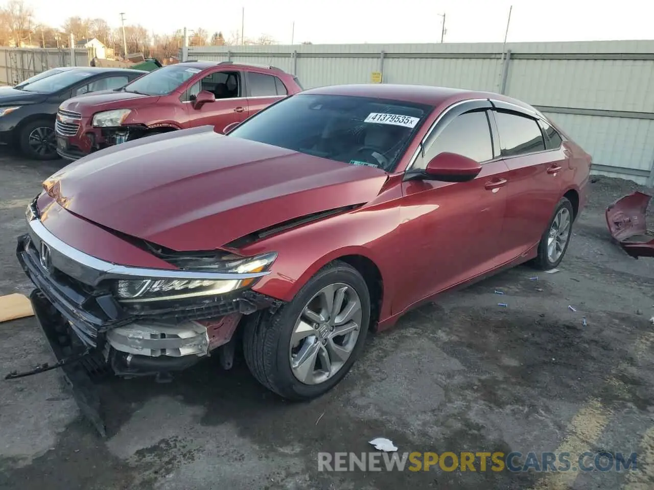 1 fotografías del automóvil dañado 1HGCV1F13KA141065 HONDA ACCORD 2019