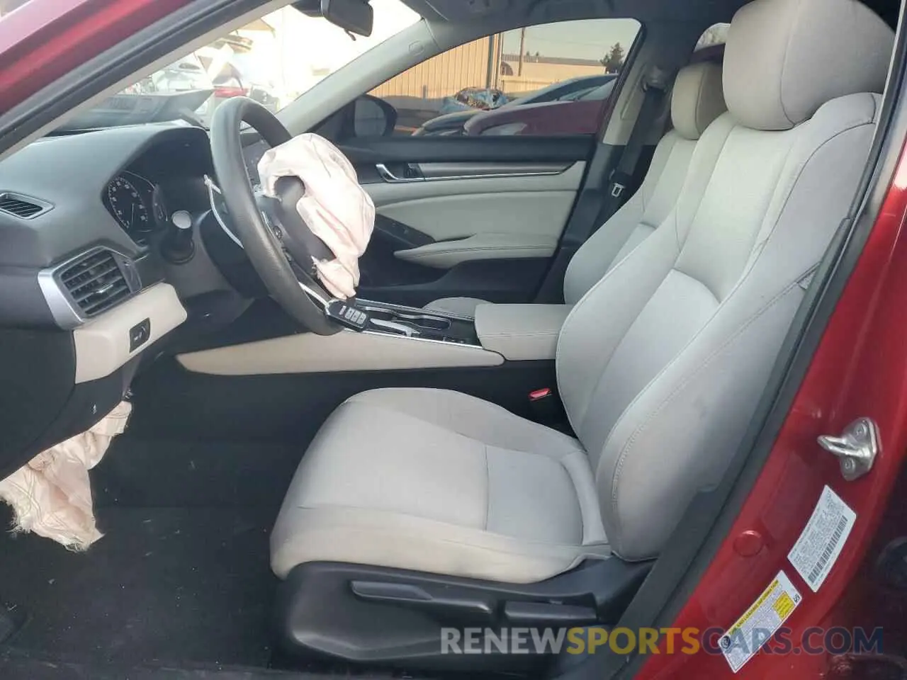 7 fotografías del automóvil dañado 1HGCV1F13KA141065 HONDA ACCORD 2019