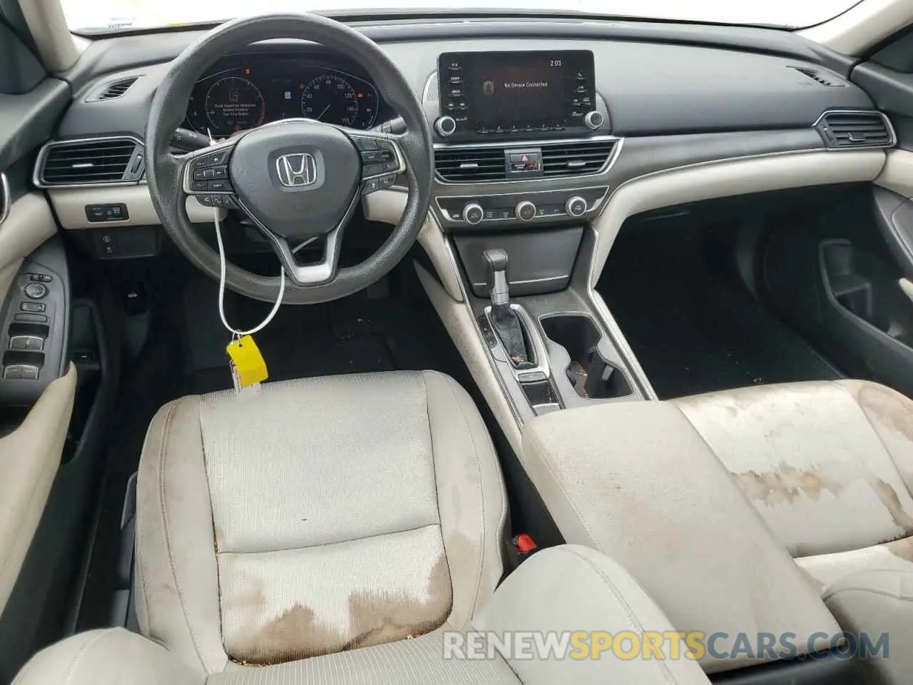 8 fotografías del automóvil dañado 1HGCV1F14KA030962 HONDA ACCORD 2019