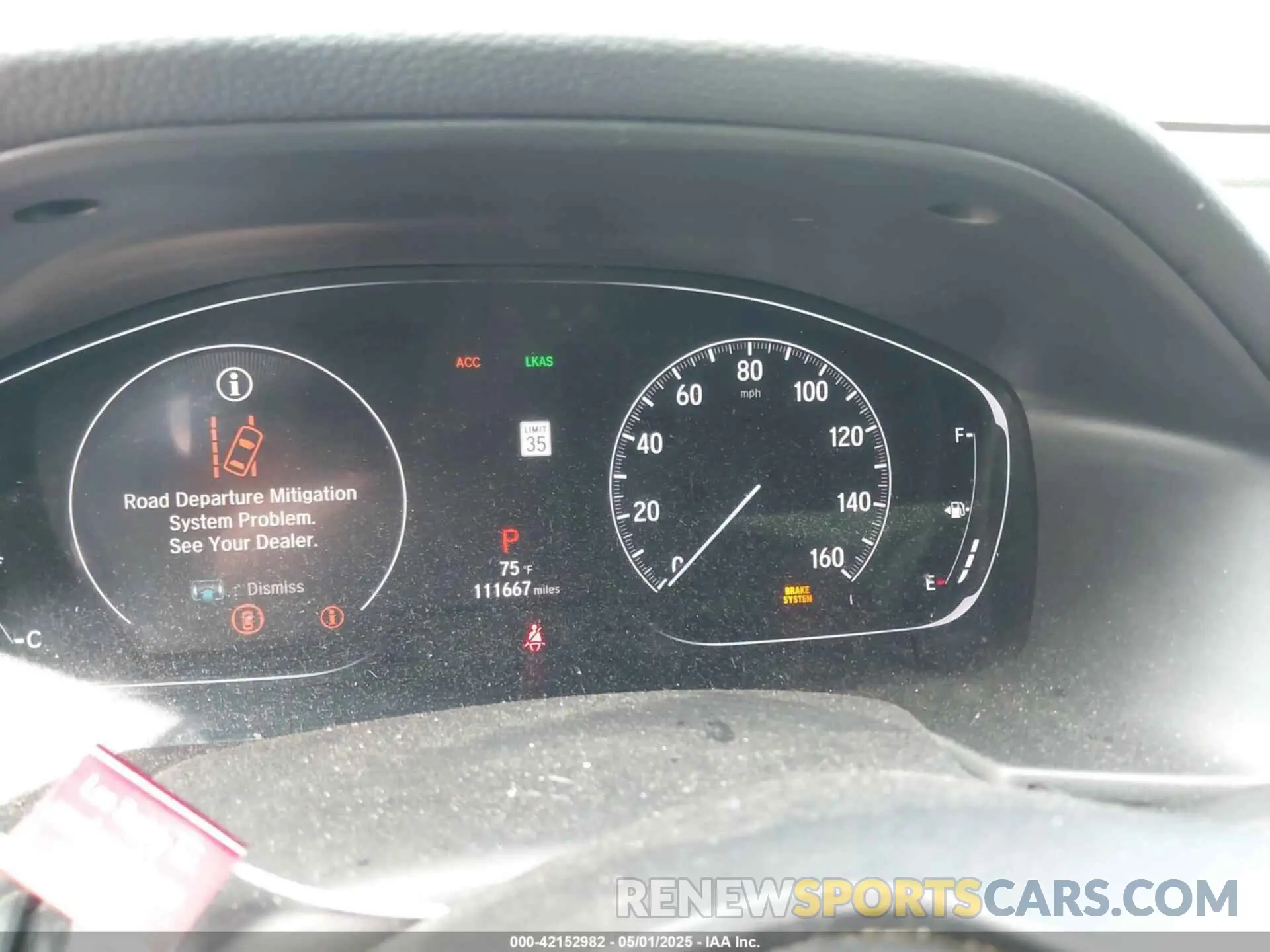 7 fotografías del automóvil dañado 1HGCV1F14KA163298 HONDA ACCORD 2019