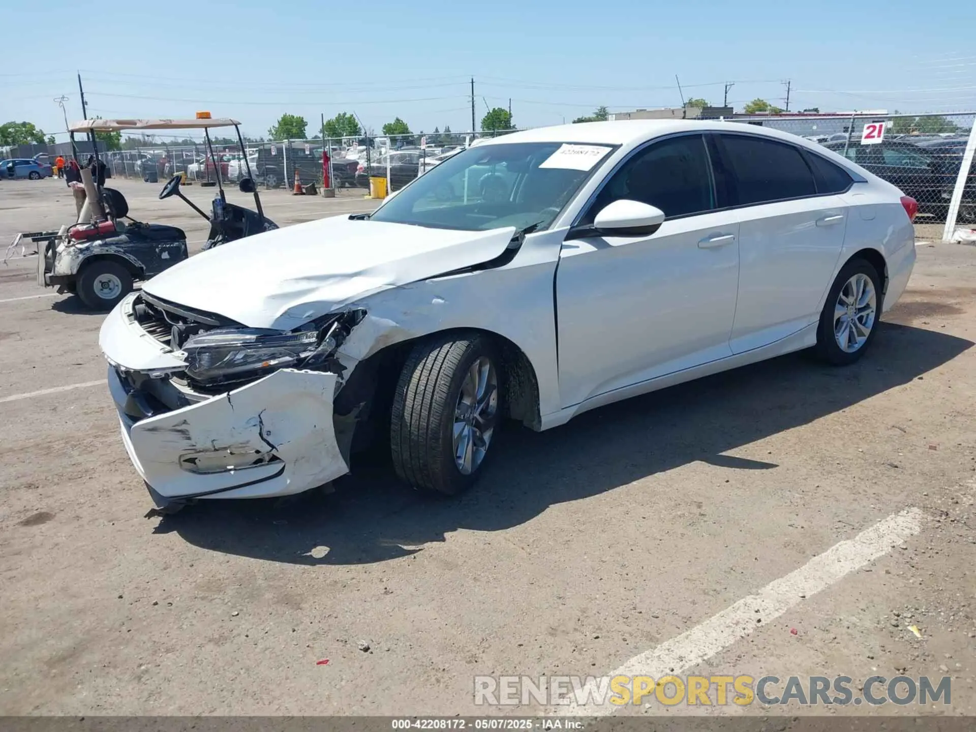 2 fotografías del automóvil dañado 1HGCV1F15KA010333 HONDA ACCORD 2019
