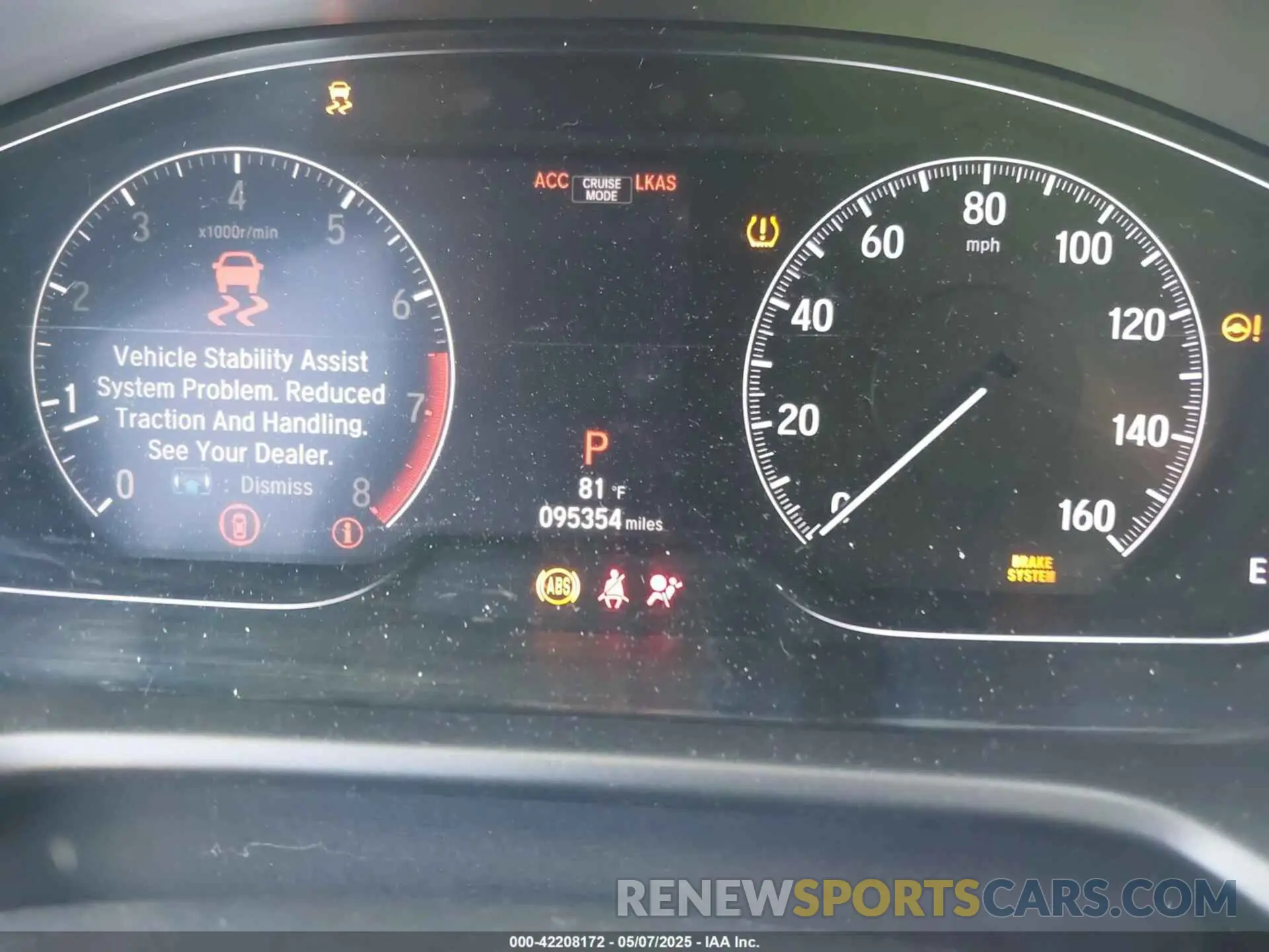 7 fotografías del automóvil dañado 1HGCV1F15KA010333 HONDA ACCORD 2019
