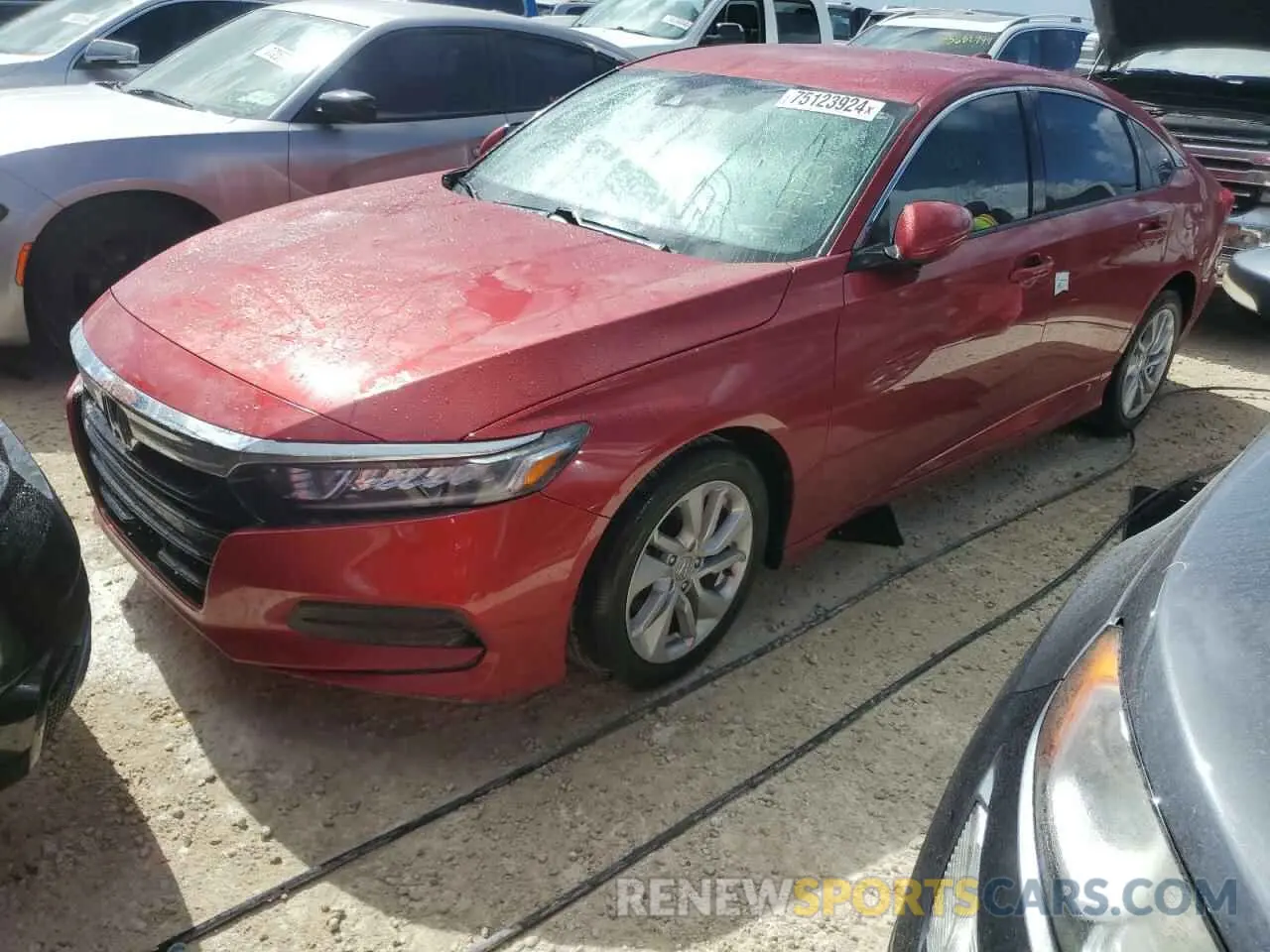 1 fotografías del automóvil dañado 1HGCV1F15KA083251 HONDA ACCORD 2019