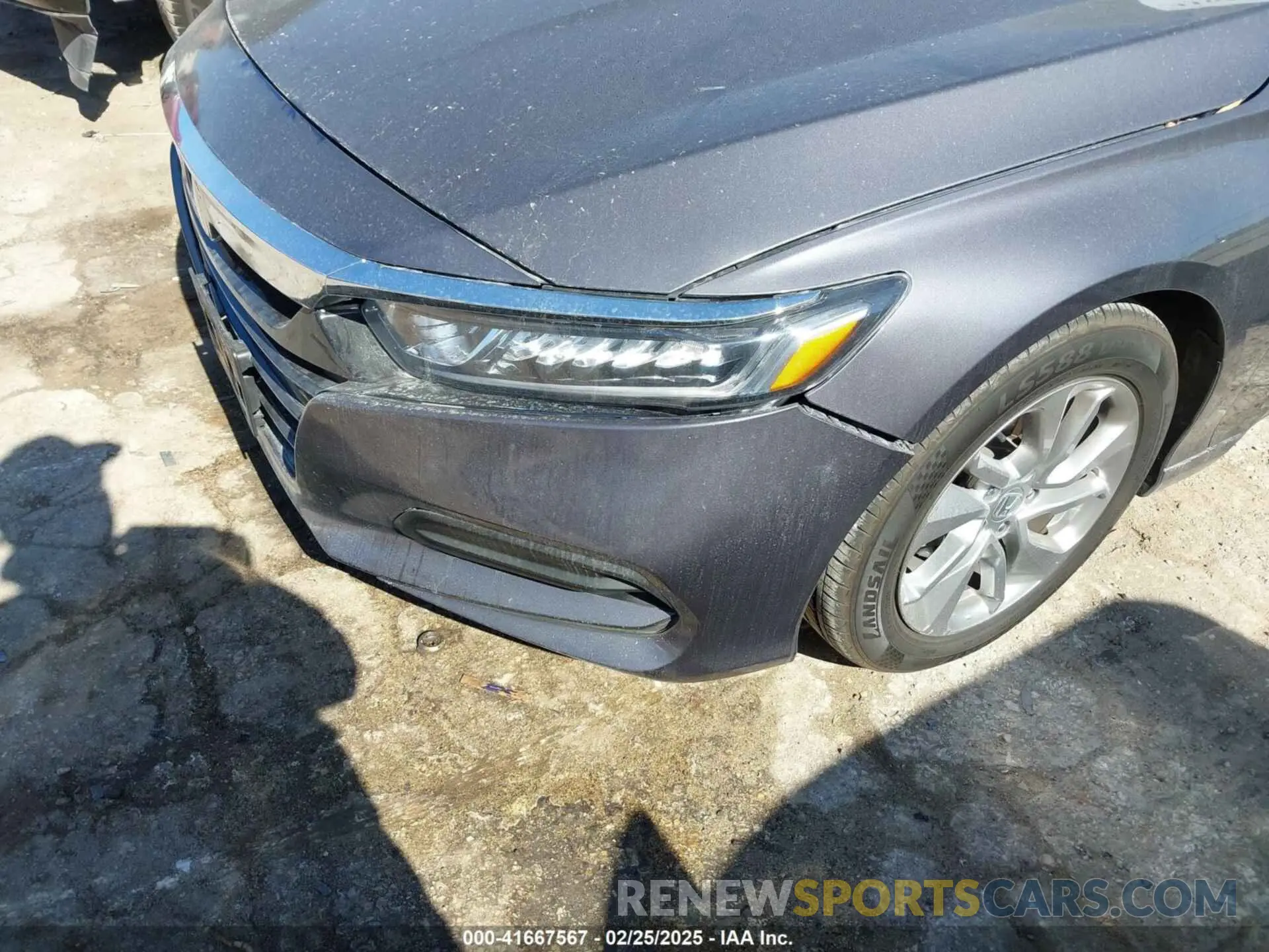 6 fotografías del automóvil dañado 1HGCV1F16KA038741 HONDA ACCORD 2019