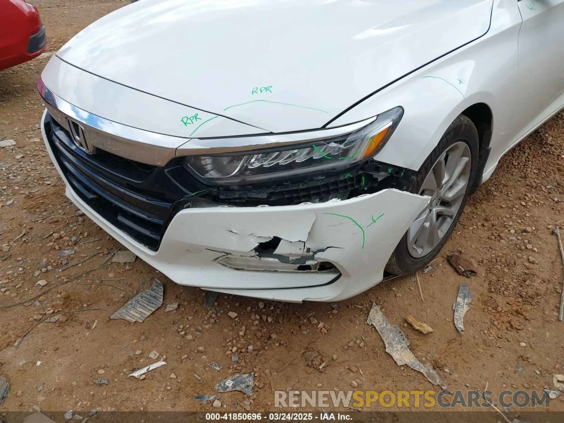6 fotografías del automóvil dañado 1HGCV1F16KA067625 HONDA ACCORD 2019