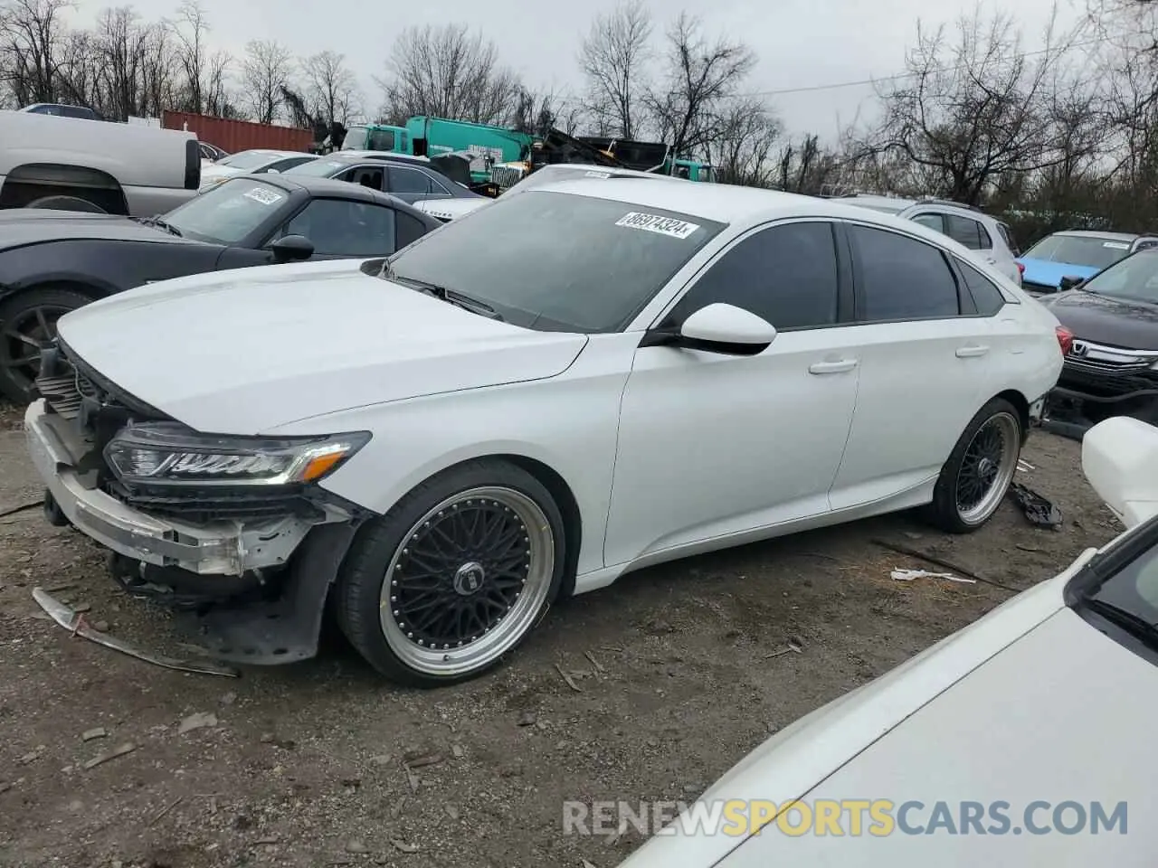 1 fotografías del automóvil dañado 1HGCV1F16KA084635 HONDA ACCORD 2019