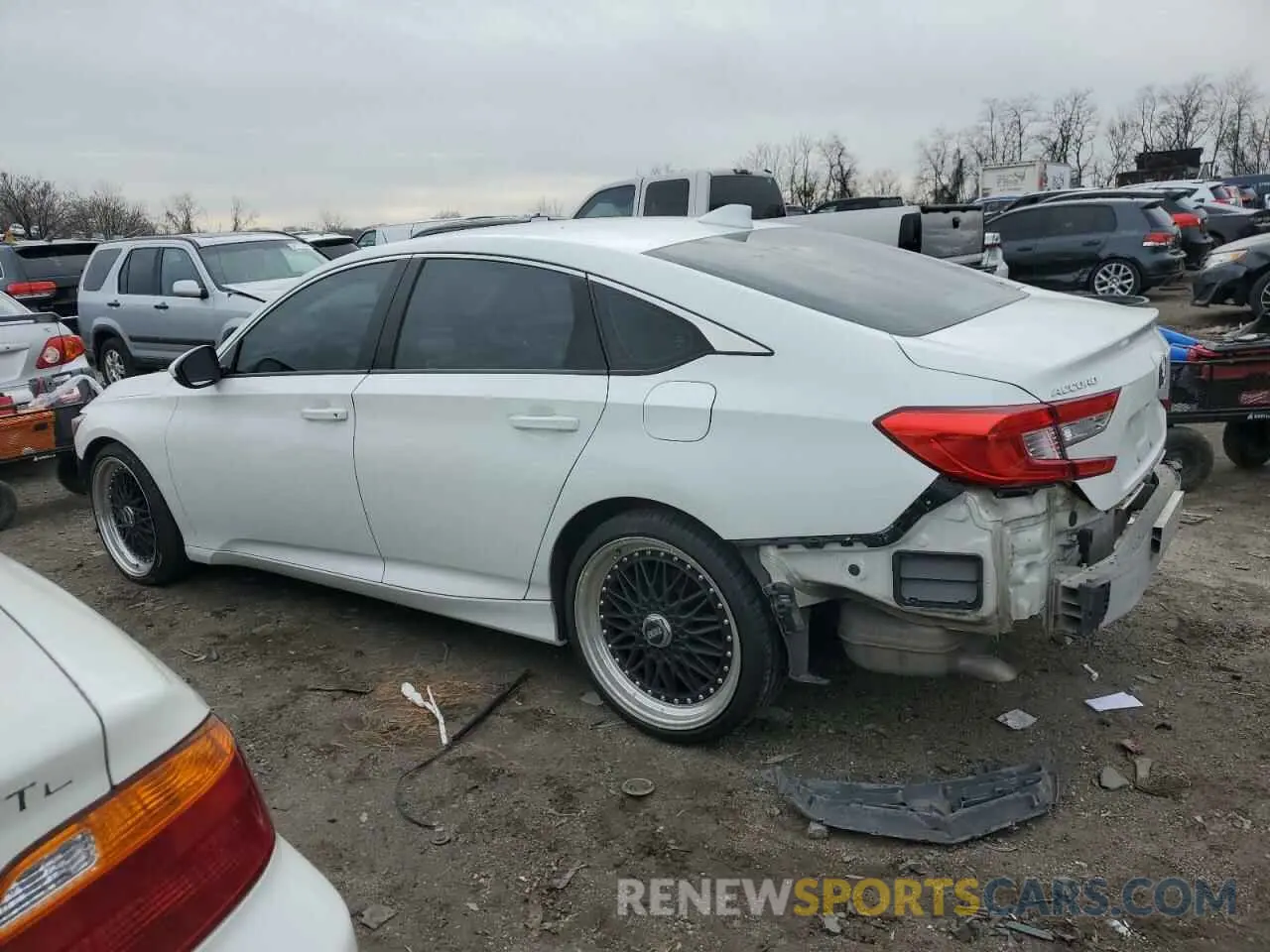 2 fotografías del automóvil dañado 1HGCV1F16KA084635 HONDA ACCORD 2019