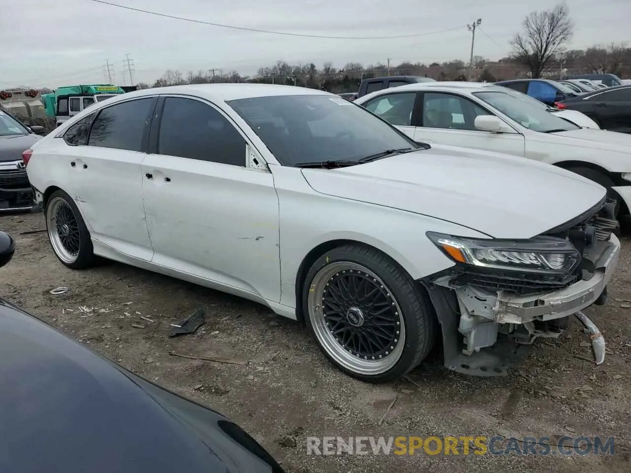 4 fotografías del automóvil dañado 1HGCV1F16KA084635 HONDA ACCORD 2019