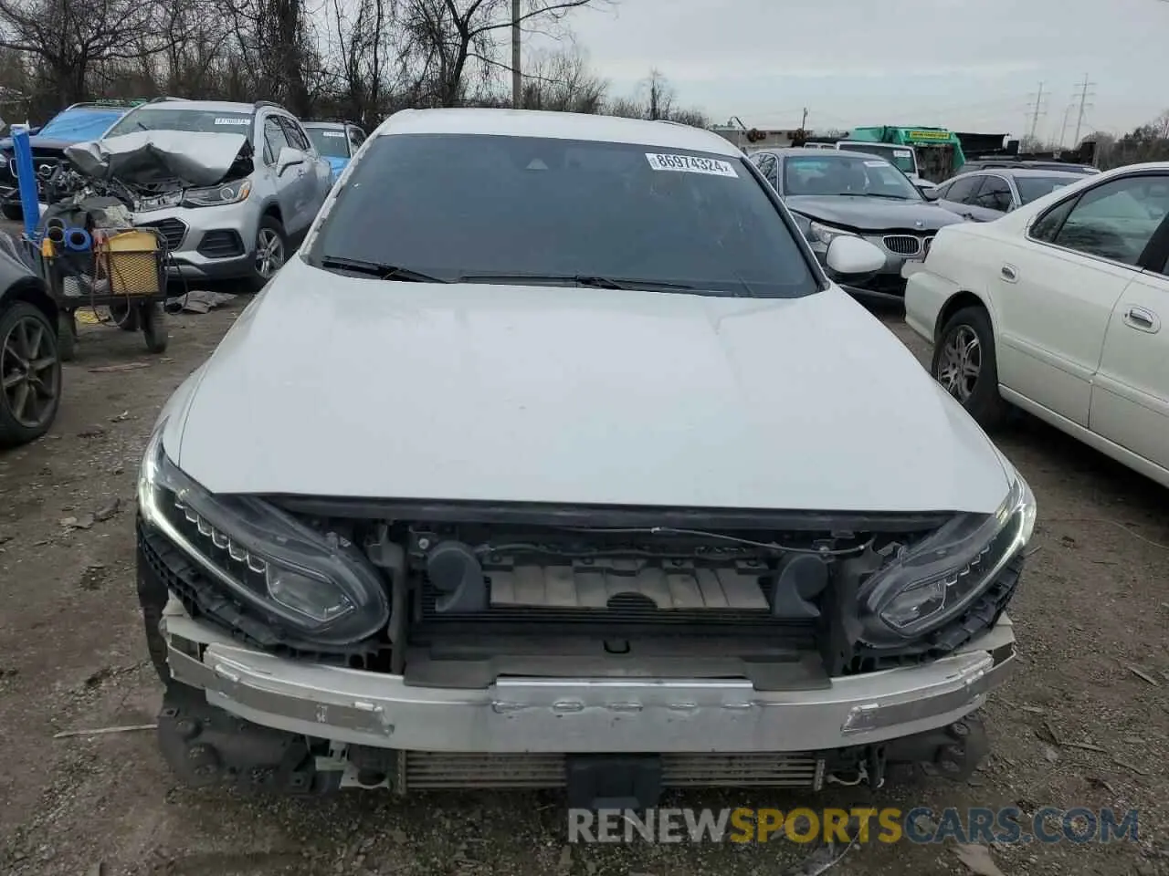 5 fotografías del automóvil dañado 1HGCV1F16KA084635 HONDA ACCORD 2019