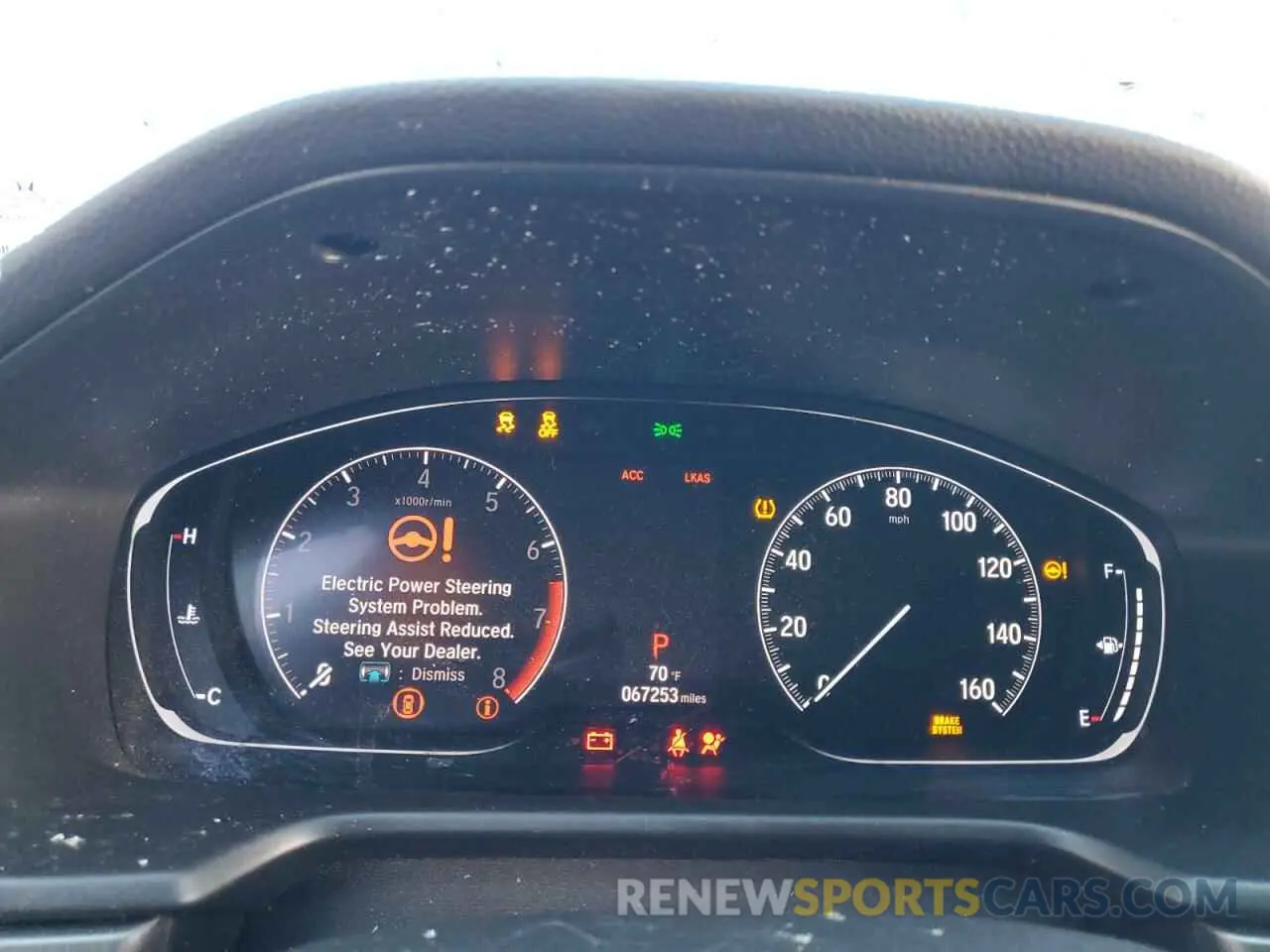 9 fotografías del automóvil dañado 1HGCV1F16KA137639 HONDA ACCORD 2019