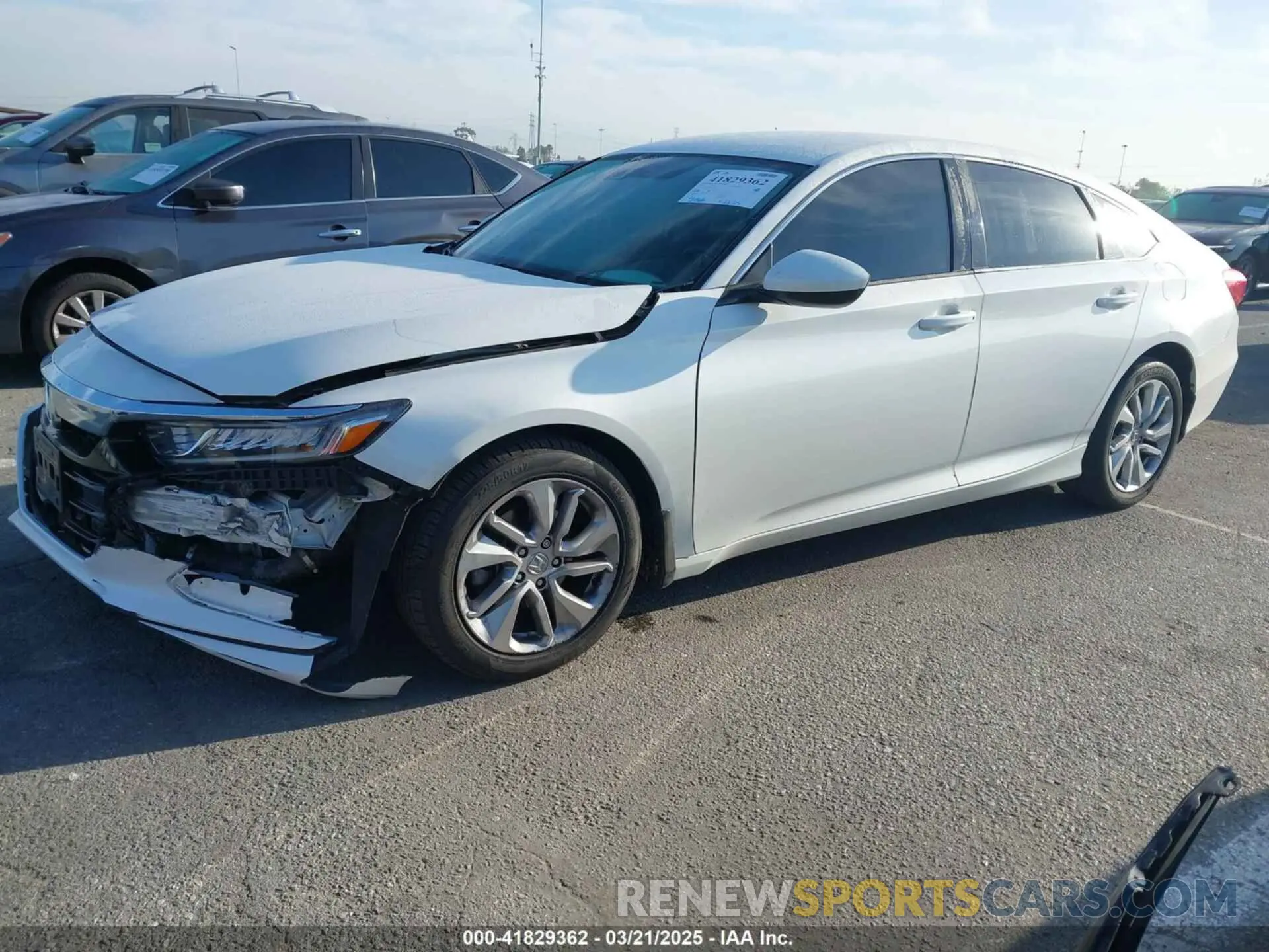2 fotografías del automóvil dañado 1HGCV1F16KA155915 HONDA ACCORD 2019