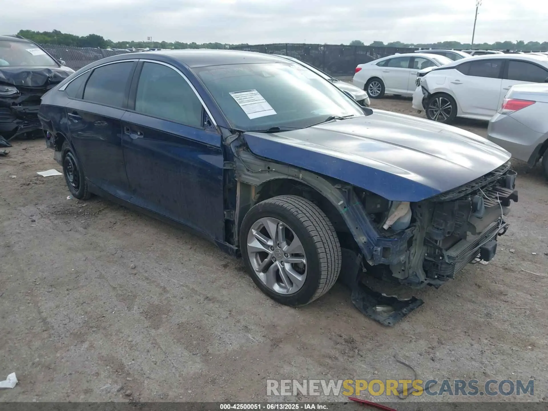 1 fotografías del automóvil dañado 1HGCV1F16KA159205 HONDA ACCORD 2019