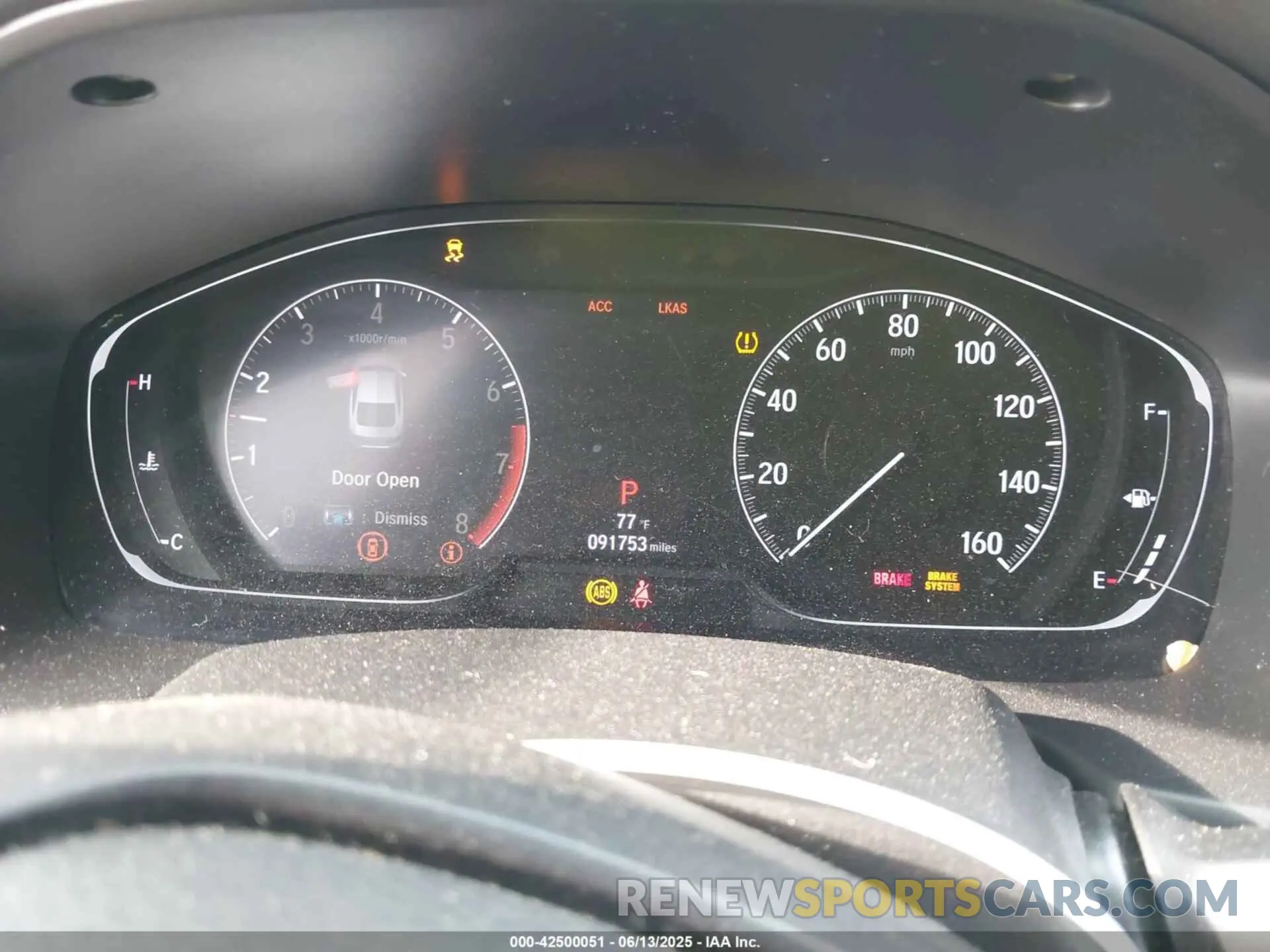 7 fotografías del automóvil dañado 1HGCV1F16KA159205 HONDA ACCORD 2019