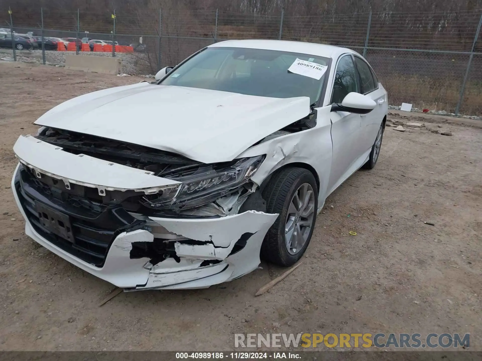 2 fotografías del automóvil dañado 1HGCV1F16KA177039 HONDA ACCORD 2019