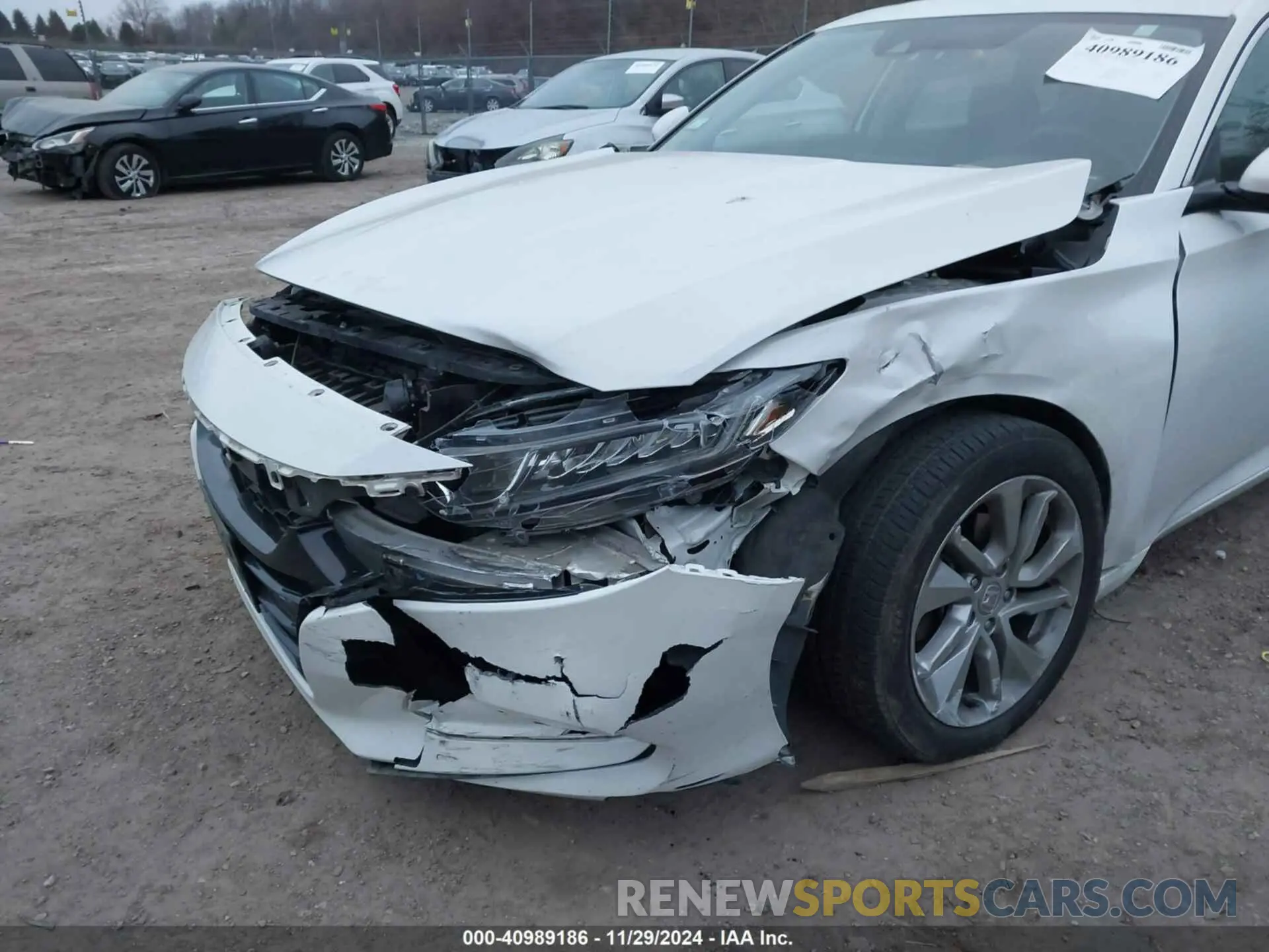 6 fotografías del automóvil dañado 1HGCV1F16KA177039 HONDA ACCORD 2019