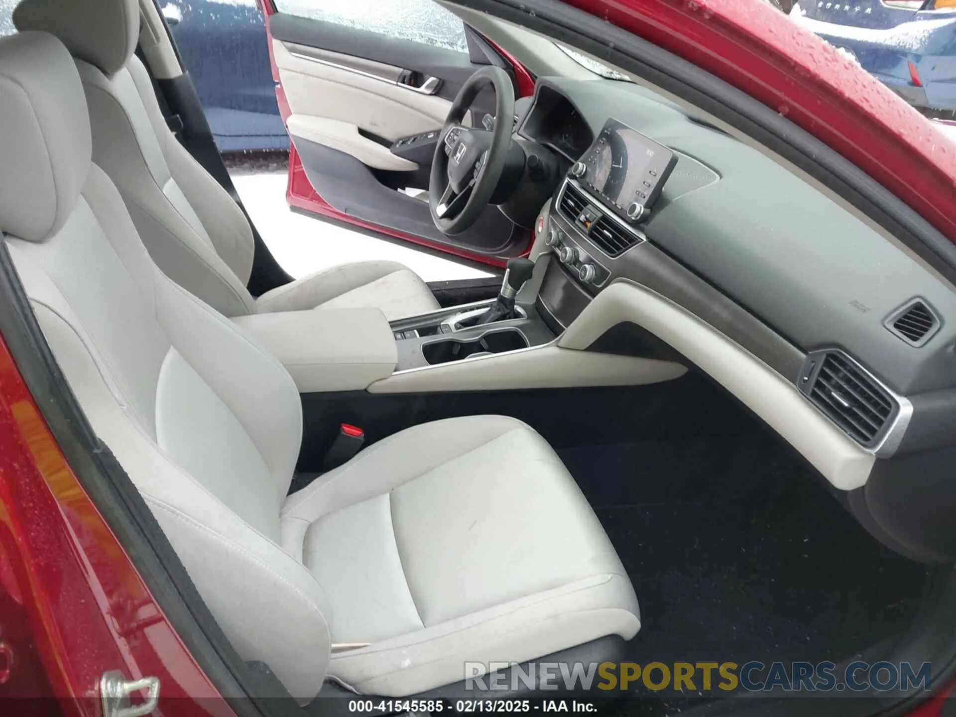 5 fotografías del automóvil dañado 1HGCV1F17KA155180 HONDA ACCORD 2019