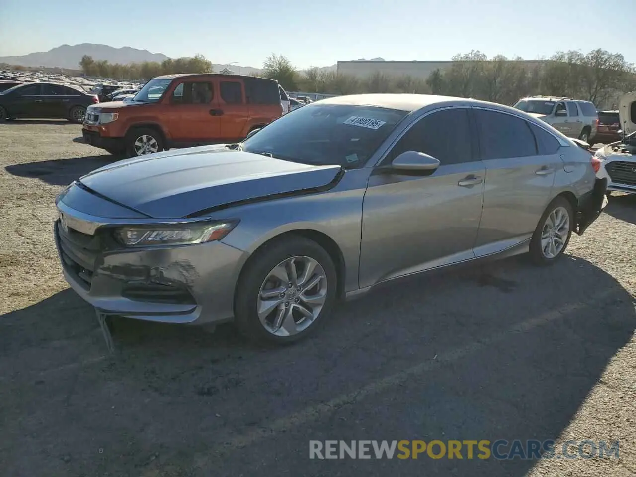 1 fotografías del automóvil dañado 1HGCV1F18KA030480 HONDA ACCORD 2019