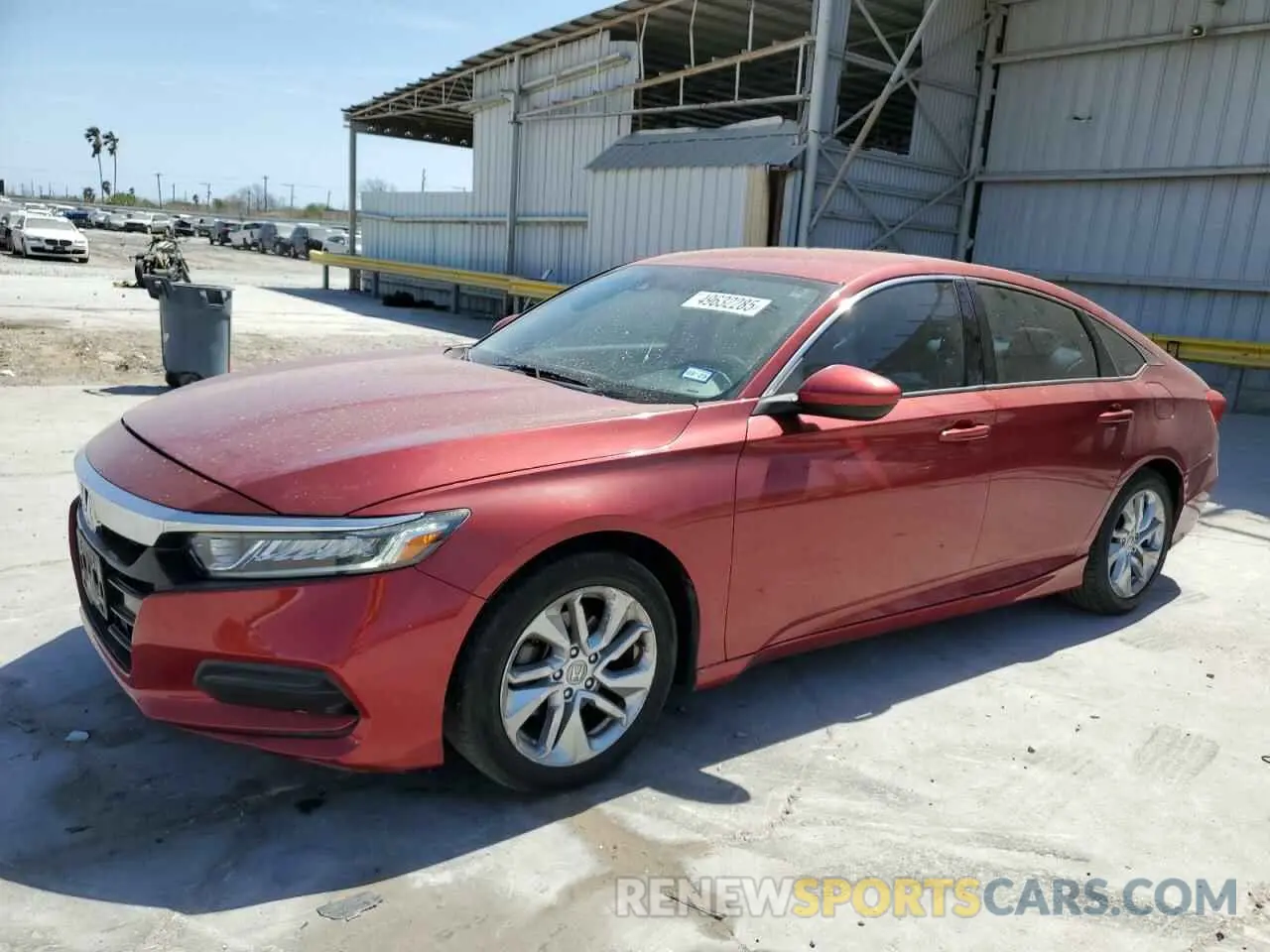 1 fotografías del automóvil dañado 1HGCV1F18KA042869 HONDA ACCORD 2019