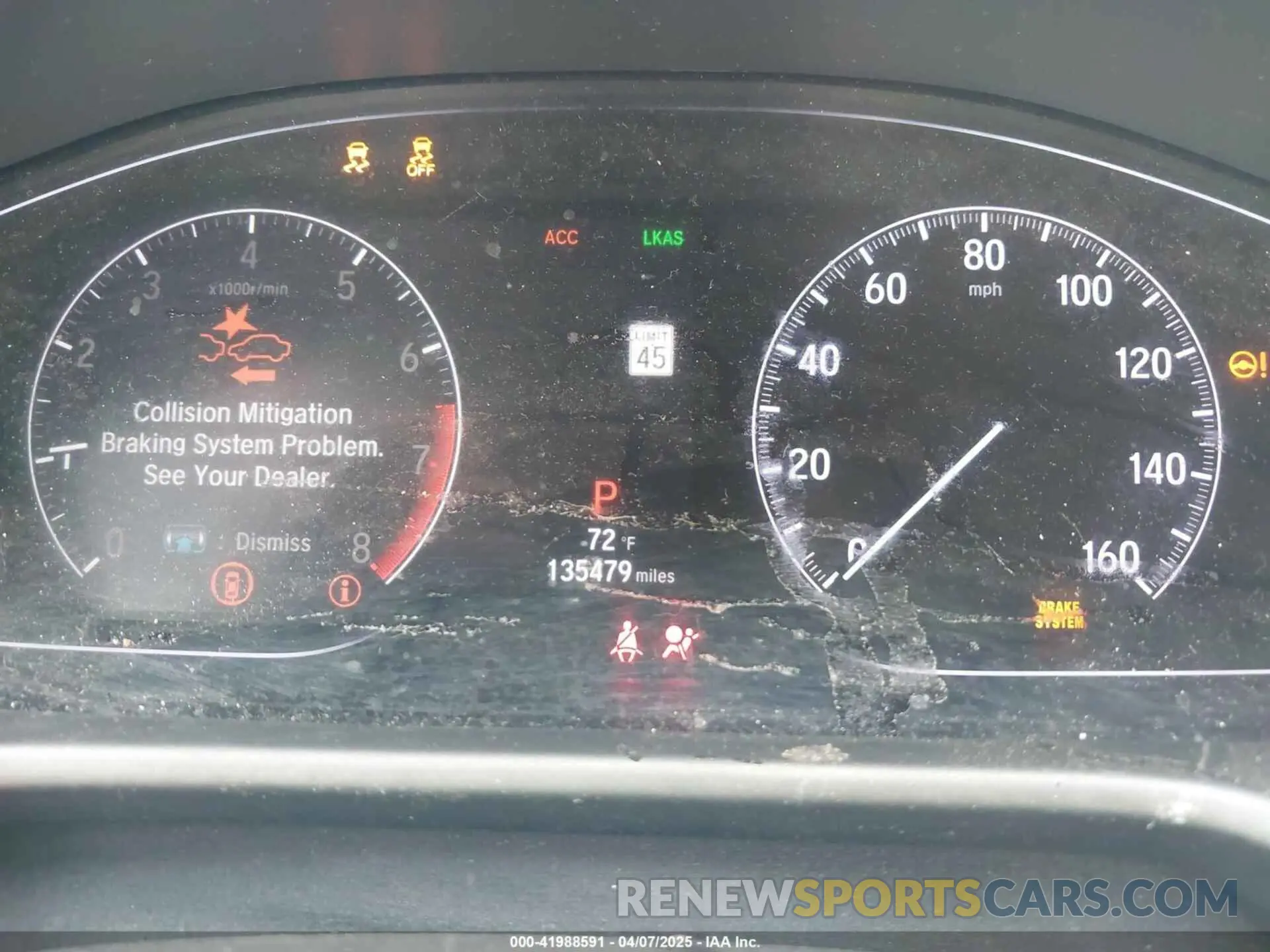 7 fotografías del automóvil dañado 1HGCV1F18KA056173 HONDA ACCORD 2019