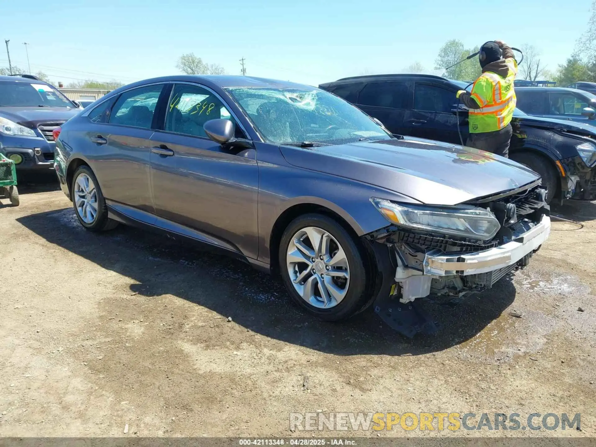 1 fotografías del automóvil dañado 1HGCV1F18KA069005 HONDA ACCORD 2019