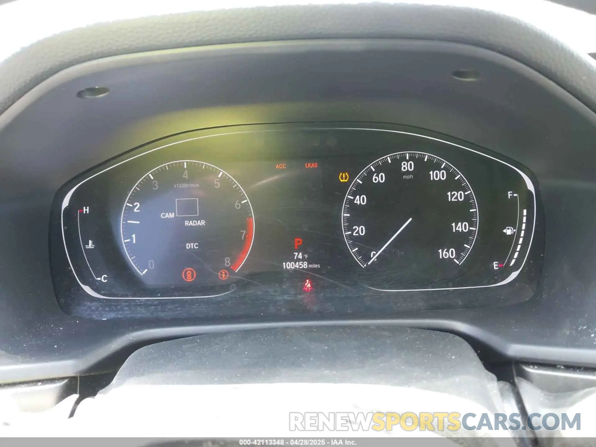 7 fotografías del automóvil dañado 1HGCV1F18KA069005 HONDA ACCORD 2019