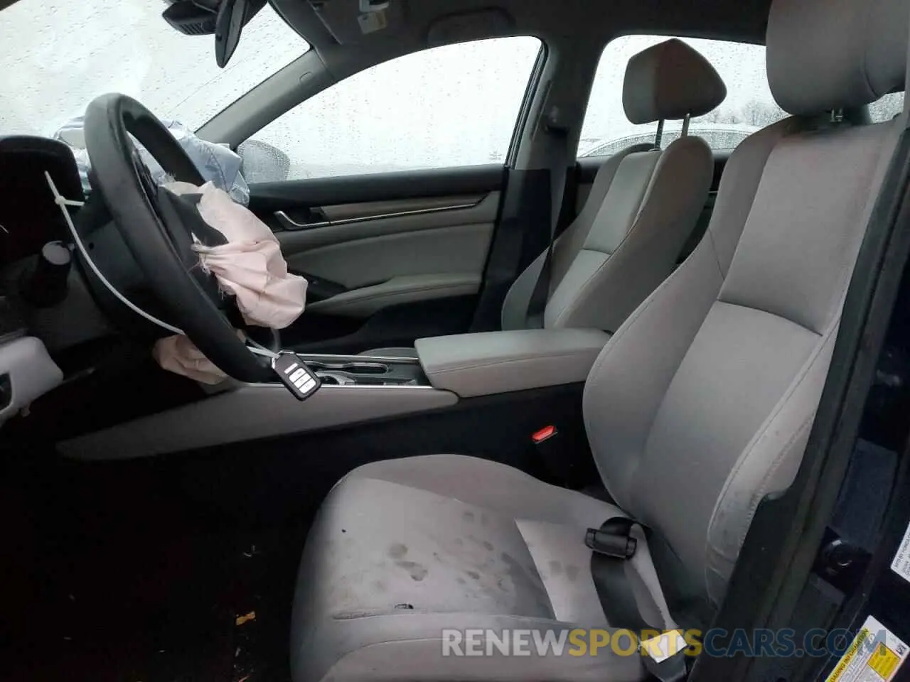 7 fotografías del automóvil dañado 1HGCV1F18KA133592 HONDA ACCORD 2019