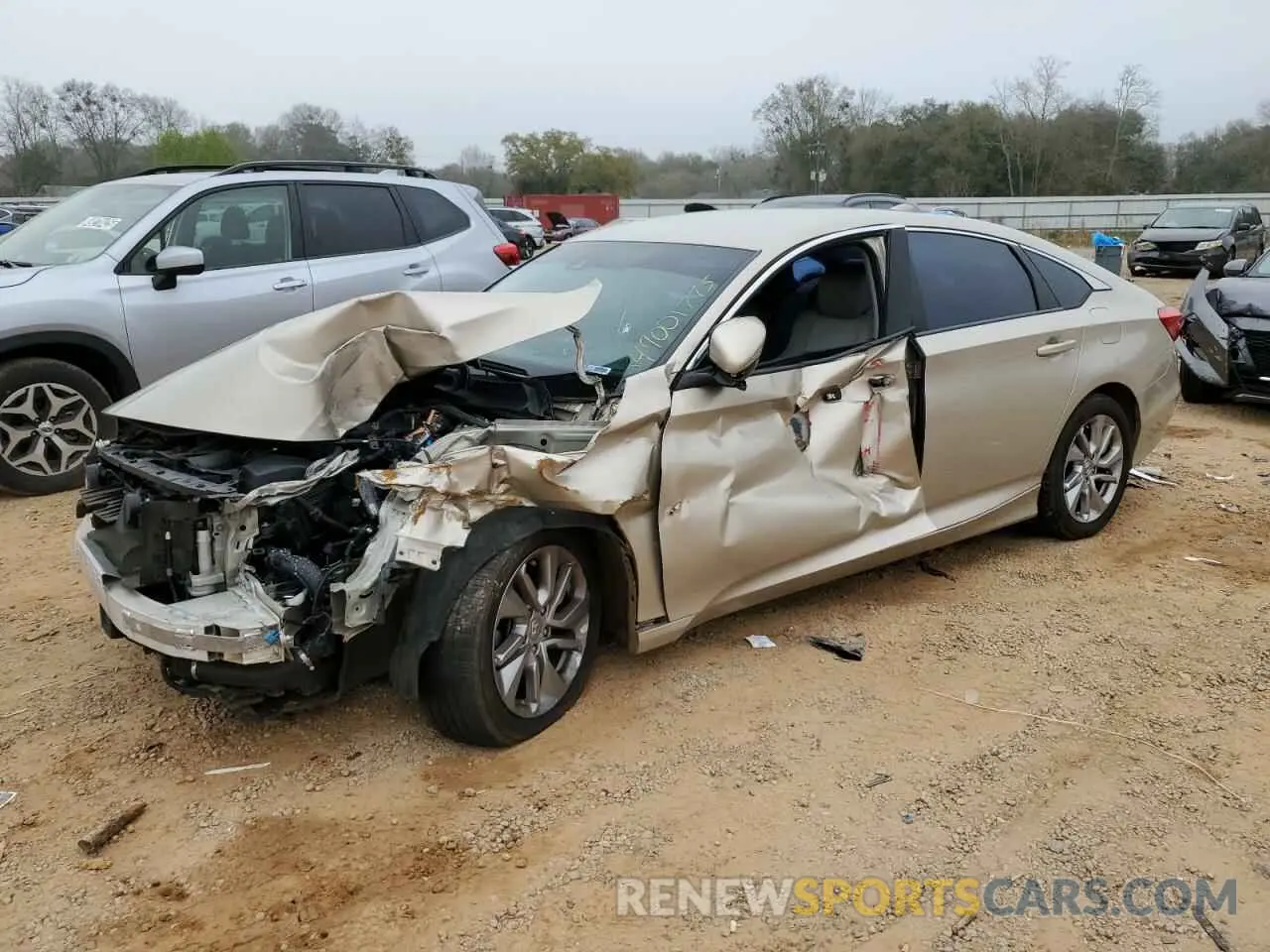 1 fotografías del automóvil dañado 1HGCV1F18KA139442 HONDA ACCORD 2019