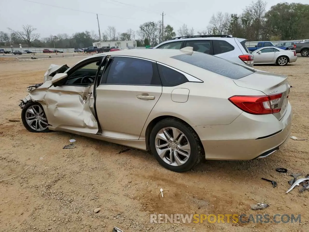 2 fotografías del automóvil dañado 1HGCV1F18KA139442 HONDA ACCORD 2019