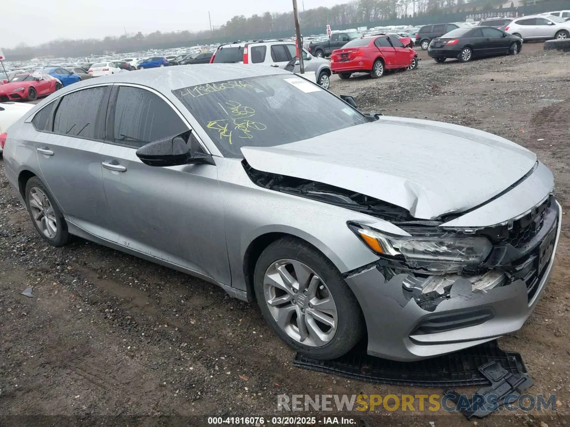 13 fotografías del automóvil dañado 1HGCV1F18KA150571 HONDA ACCORD 2019