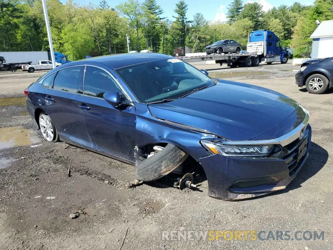 4 fotografías del automóvil dañado 1HGCV1F19KA032030 HONDA ACCORD 2019