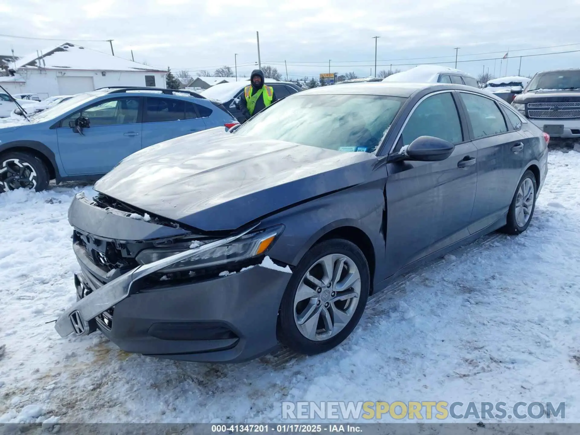 2 fotografías del automóvil dañado 1HGCV1F19KA052049 HONDA ACCORD 2019