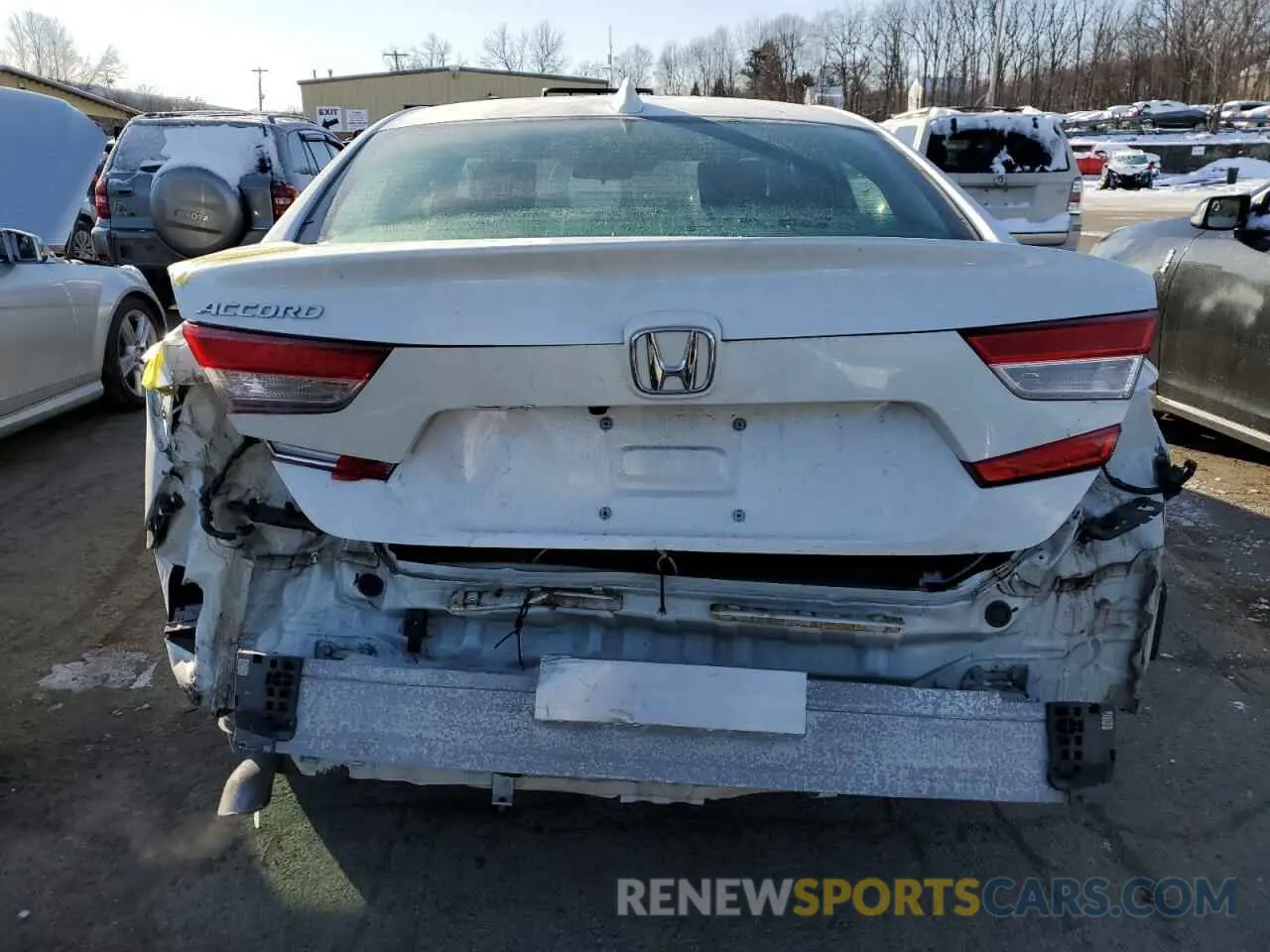 6 fotografías del automóvil dañado 1HGCV1F19KA102089 HONDA ACCORD 2019