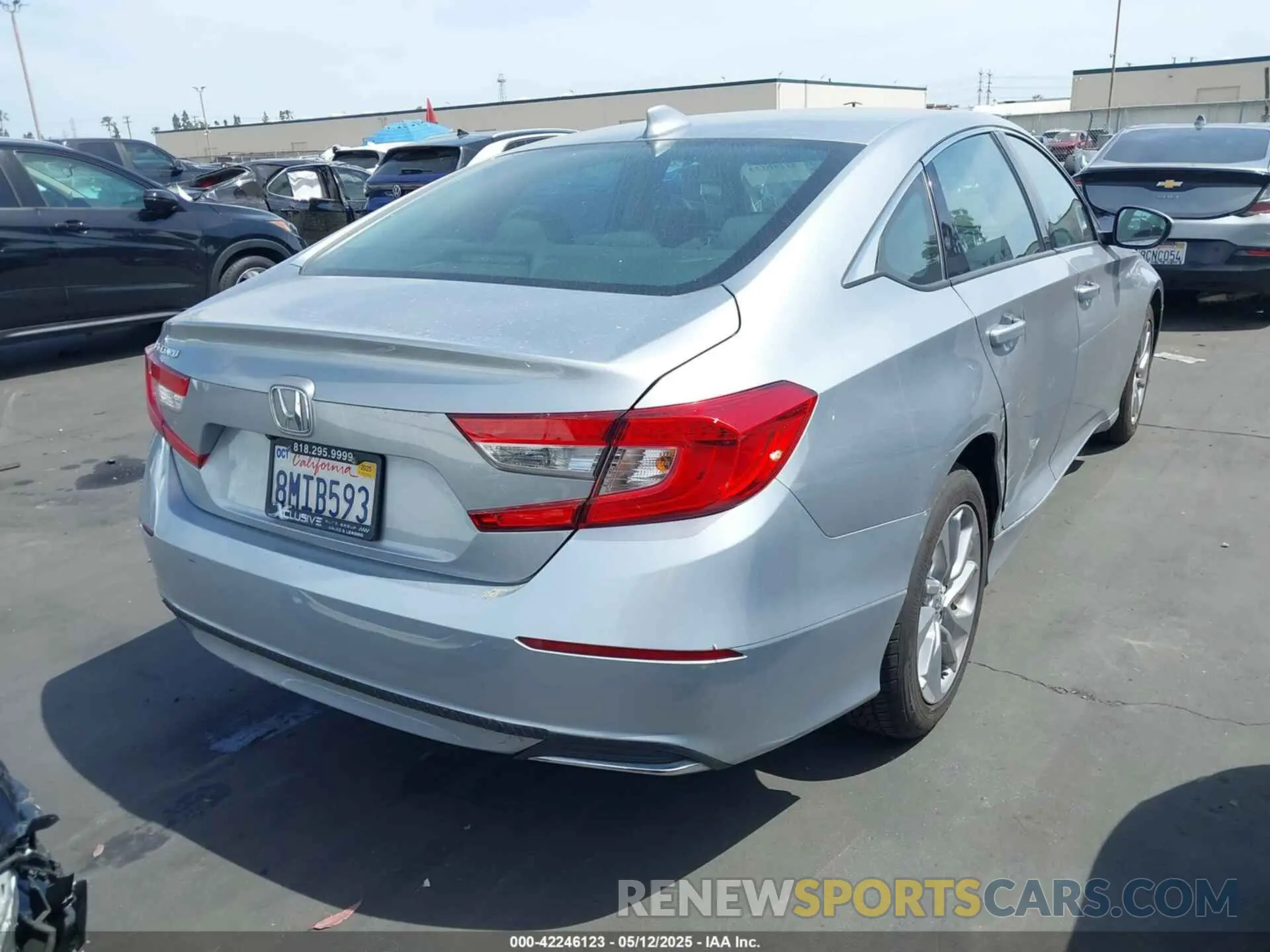 4 fotografías del automóvil dañado 1HGCV1F19KA120169 HONDA ACCORD 2019