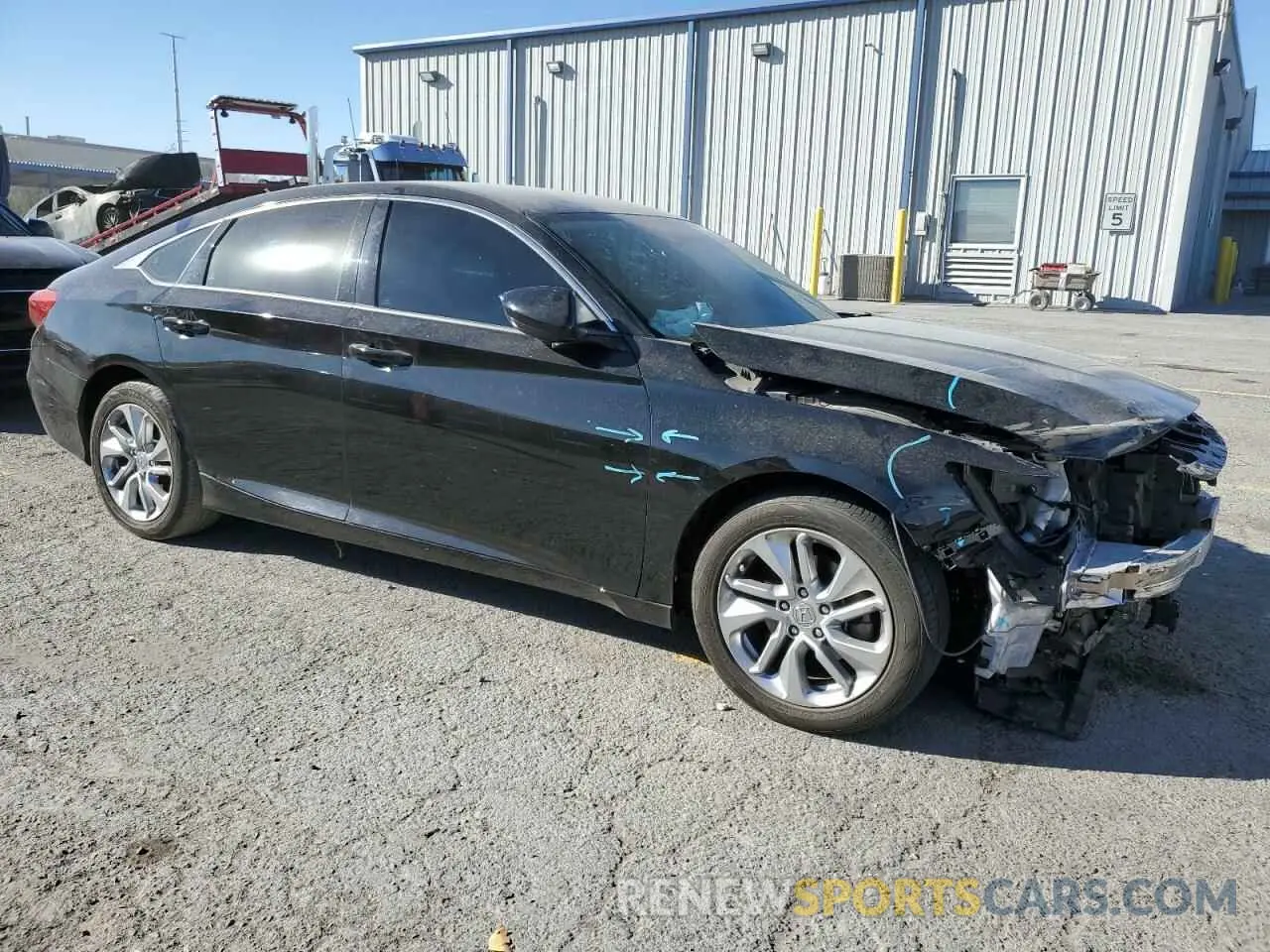 4 fotografías del automóvil dañado 1HGCV1F19KA122195 HONDA ACCORD 2019
