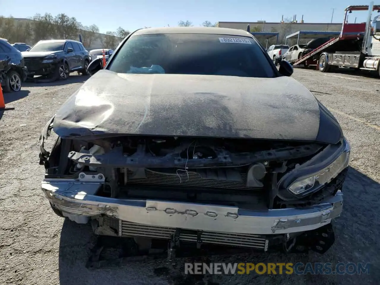 5 fotografías del automóvil dañado 1HGCV1F19KA122195 HONDA ACCORD 2019