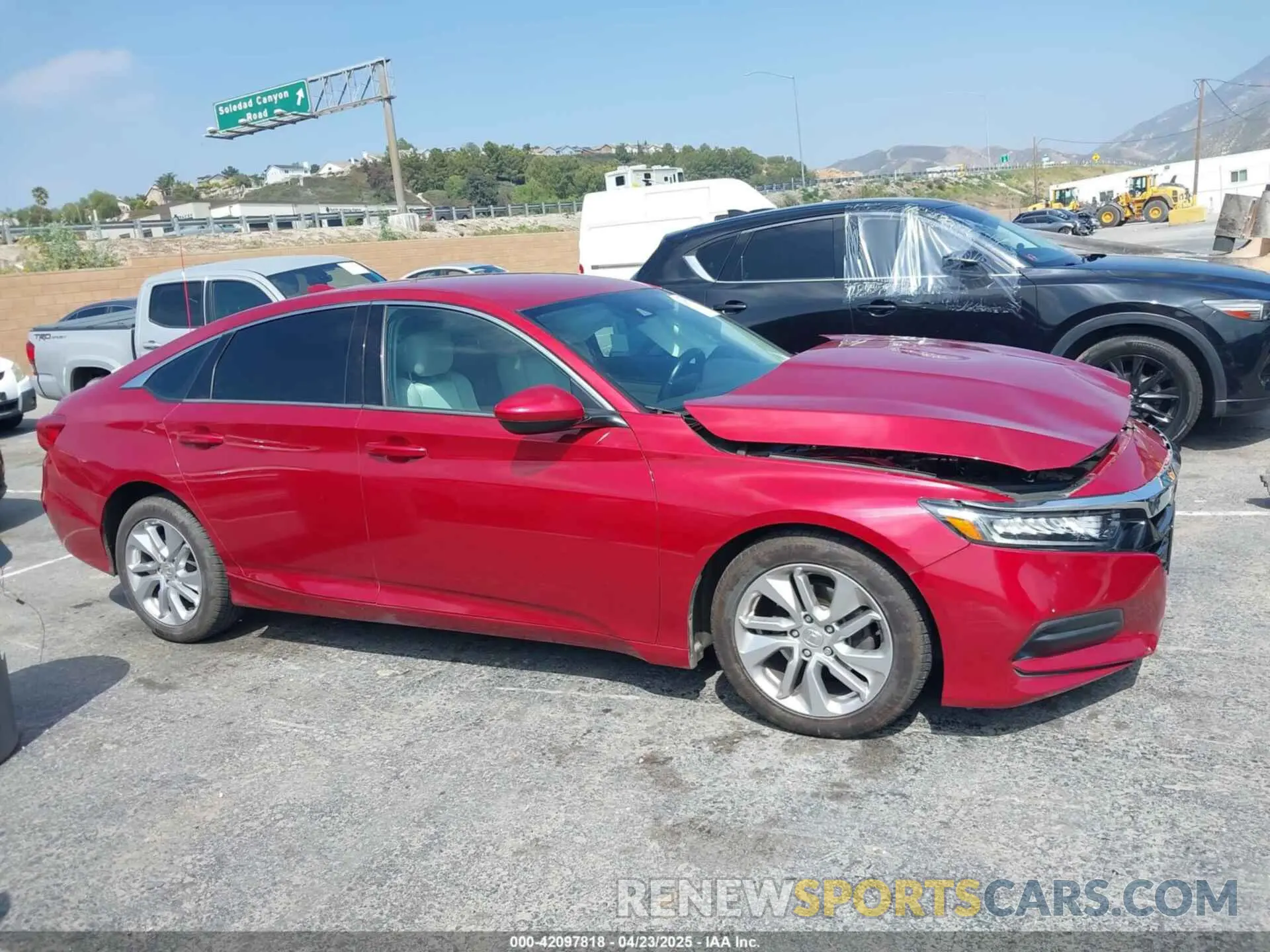 13 fotografías del automóvil dañado 1HGCV1F19KA151258 HONDA ACCORD 2019