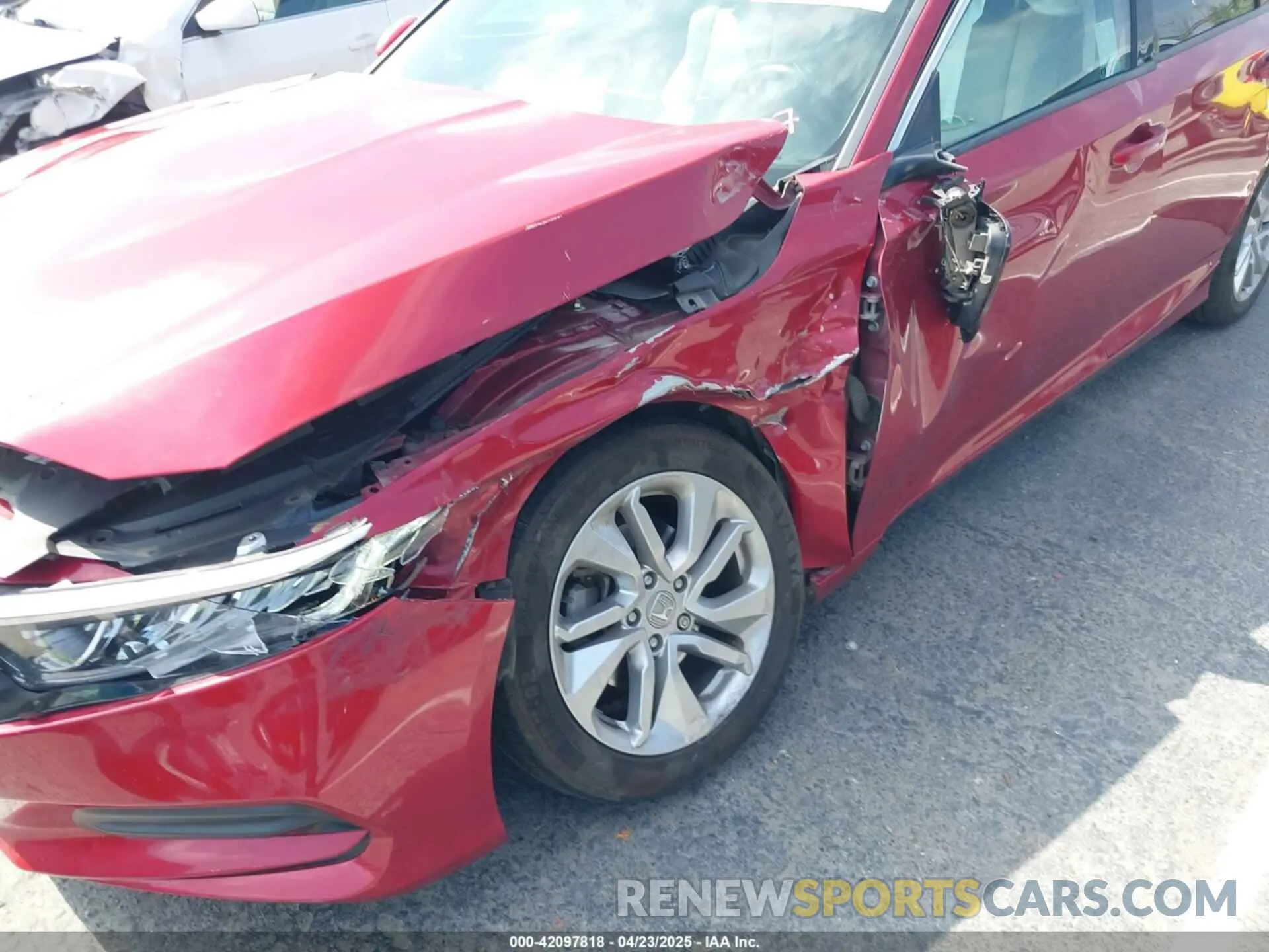 6 fotografías del automóvil dañado 1HGCV1F19KA151258 HONDA ACCORD 2019