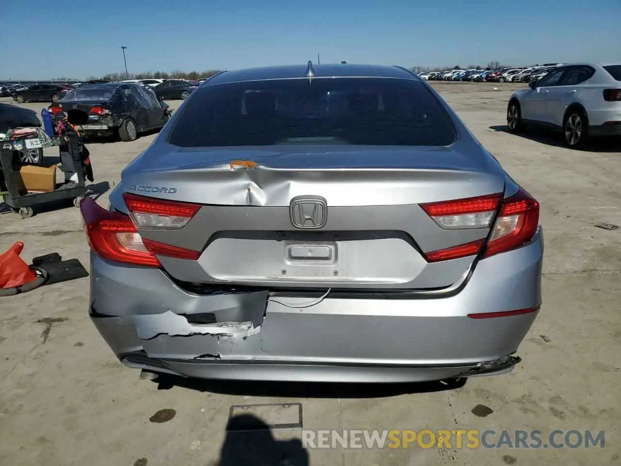 6 fotografías del automóvil dañado 1HGCV1F19KA163989 HONDA ACCORD 2019