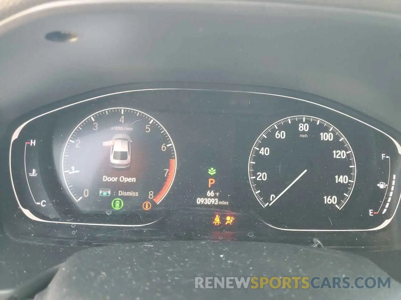 9 fotografías del automóvil dañado 1HGCV1F19KA163989 HONDA ACCORD 2019