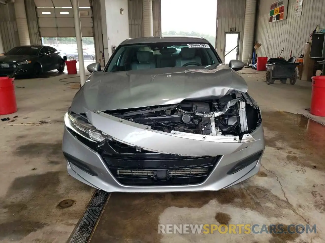 5 fotografías del automóvil dañado 1HGCV1F1XKA035115 HONDA ACCORD 2019